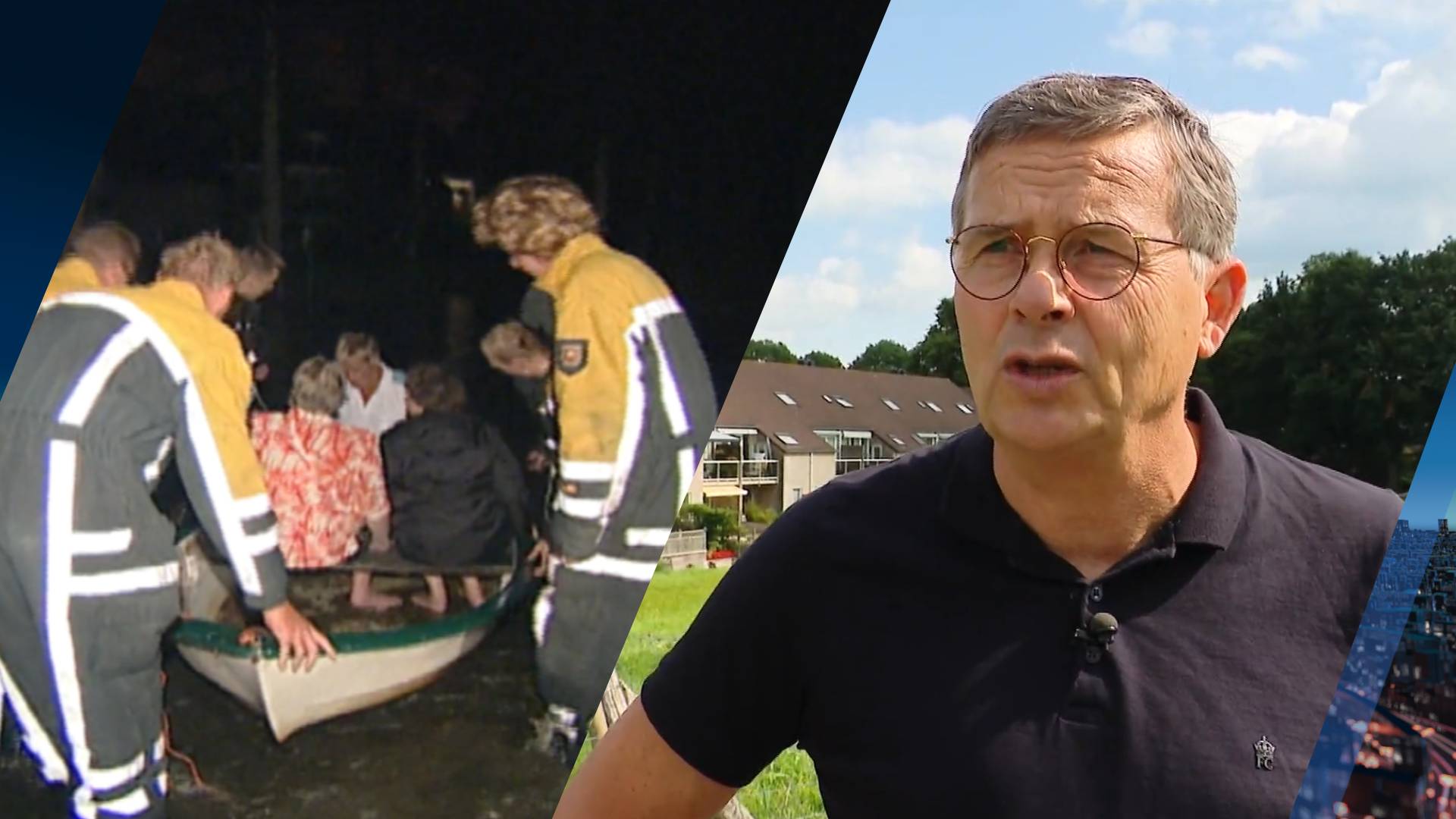 20 jaar na overstroming Wilnis: deze brandweerman was als eerste op de rampplek