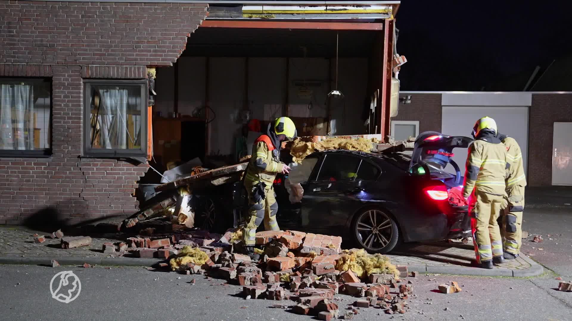 Enorme ravage: automobilist rijdt meubelzaak in Oudheusden binnen en slaat op de vlucht