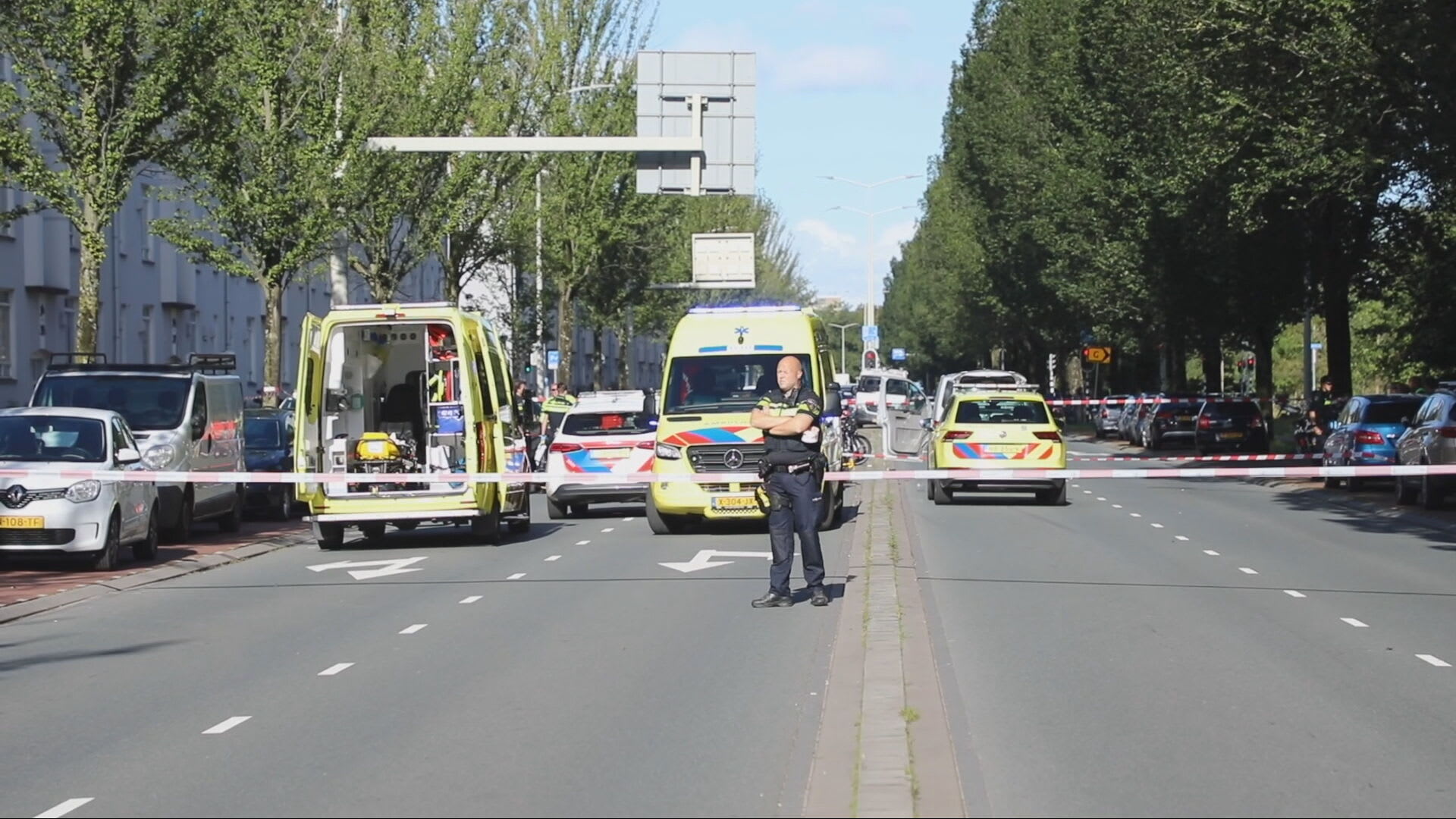 Motorrijdster (25) overlijdt na botsing met bedrijfsauto in Den Haag