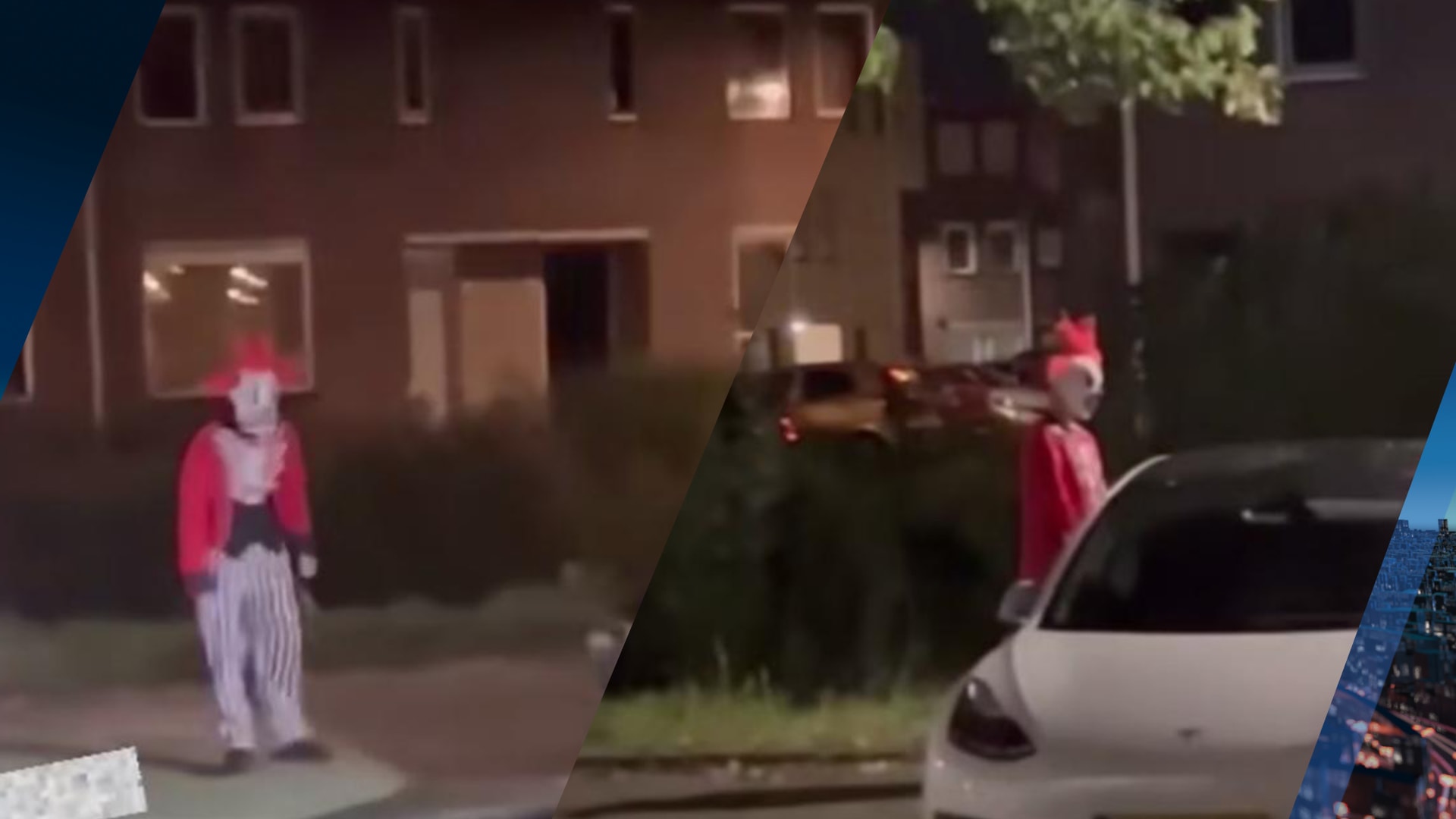 Politie waarschuwt voor angstaanjagende clown in Amersfoort: 'Doodgeschrokken'