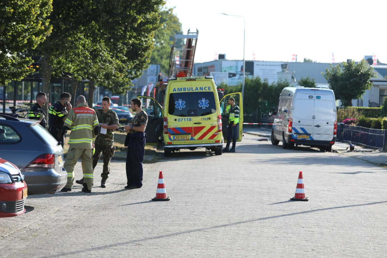 Motorrijder die tankstation binnenreed, is bewoner van brandende woning Huissen