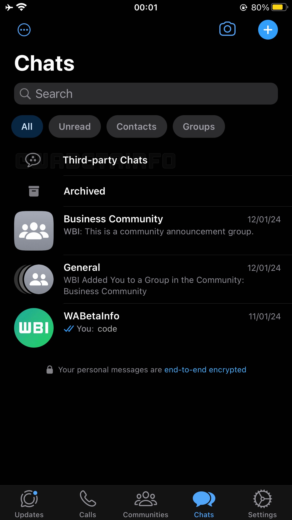 WhatsApp komt met opvallende nieuwe functie in nieuwe iOS-update