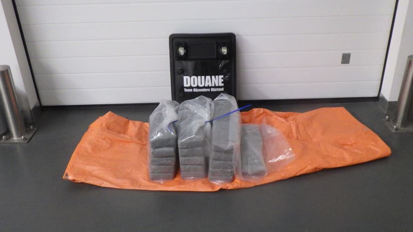 Douane vindt 32 kilo cocaïne in koelcontainer met bananen