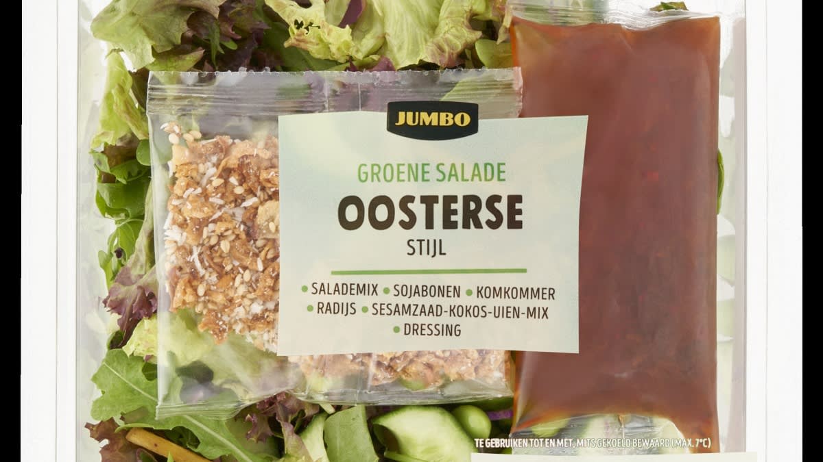 Jumbo waarschuwt voor salade: verkeerd etiket mist vier allergenen