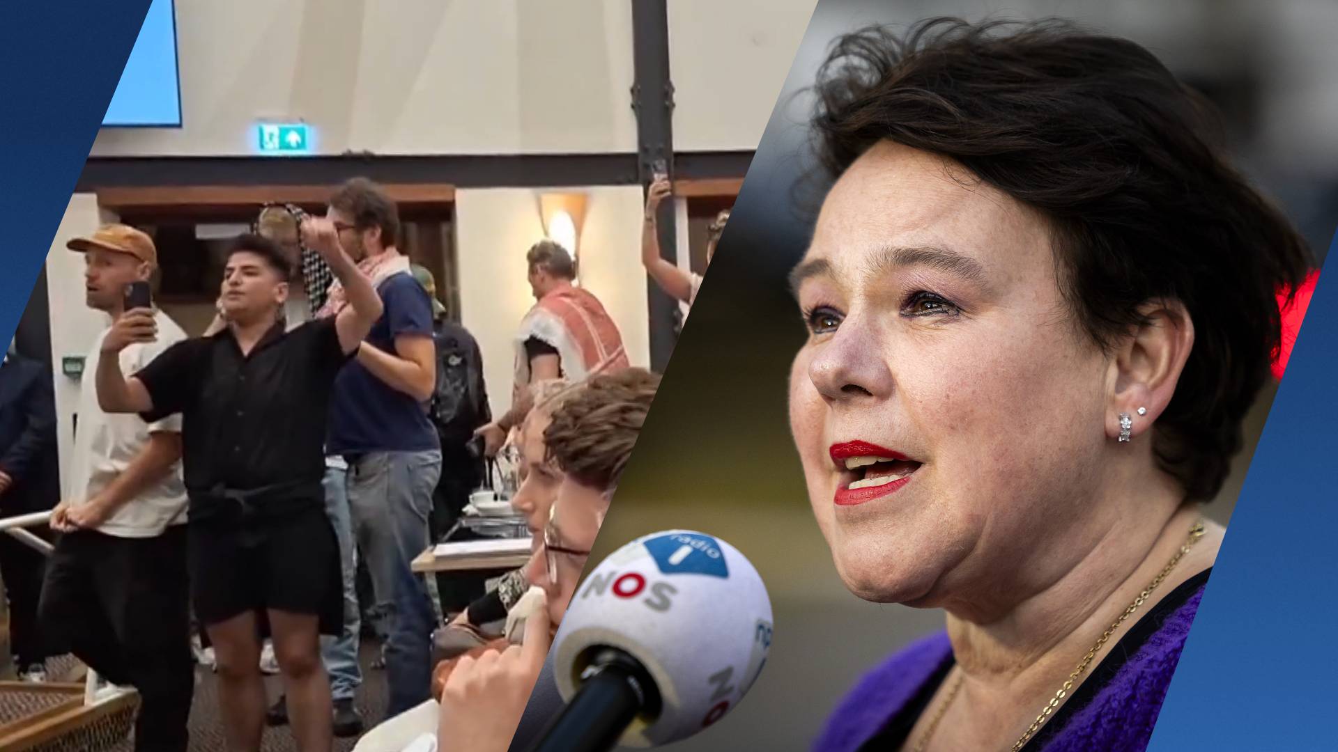 Dijksma over schermutseling bij stadhuis Utrecht
