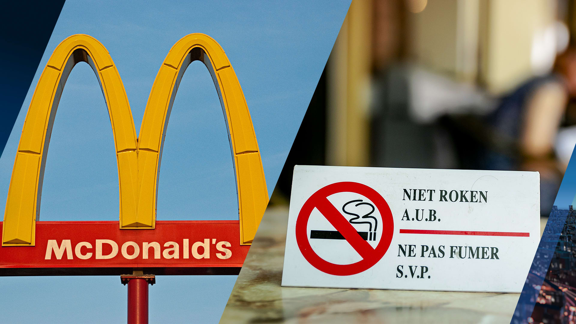 McDonald's-terrassen worden rookvrij: wat gaan rokers straks doen?