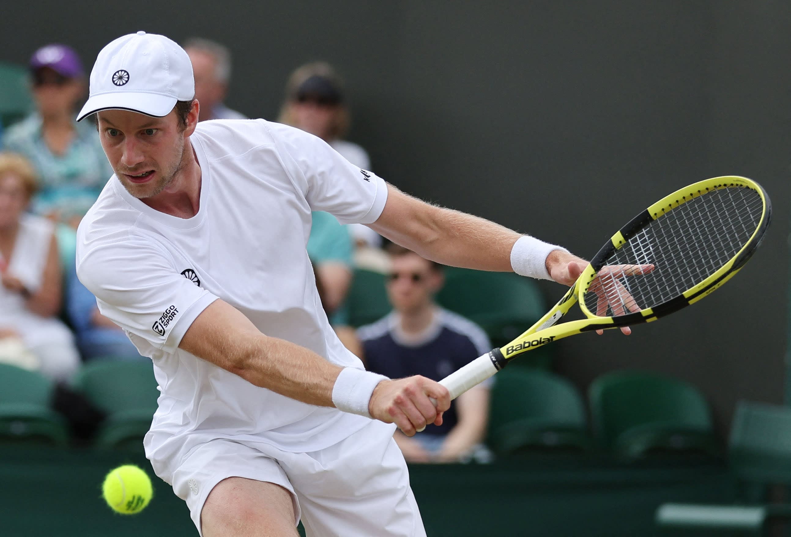 Ook Botic van de Zandschulp bij de laatste 16 op Wimbledon