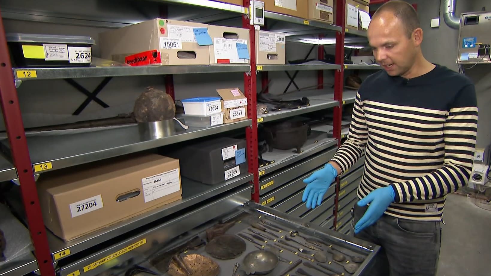 Archeologisch depot Zuid-Holland overvol