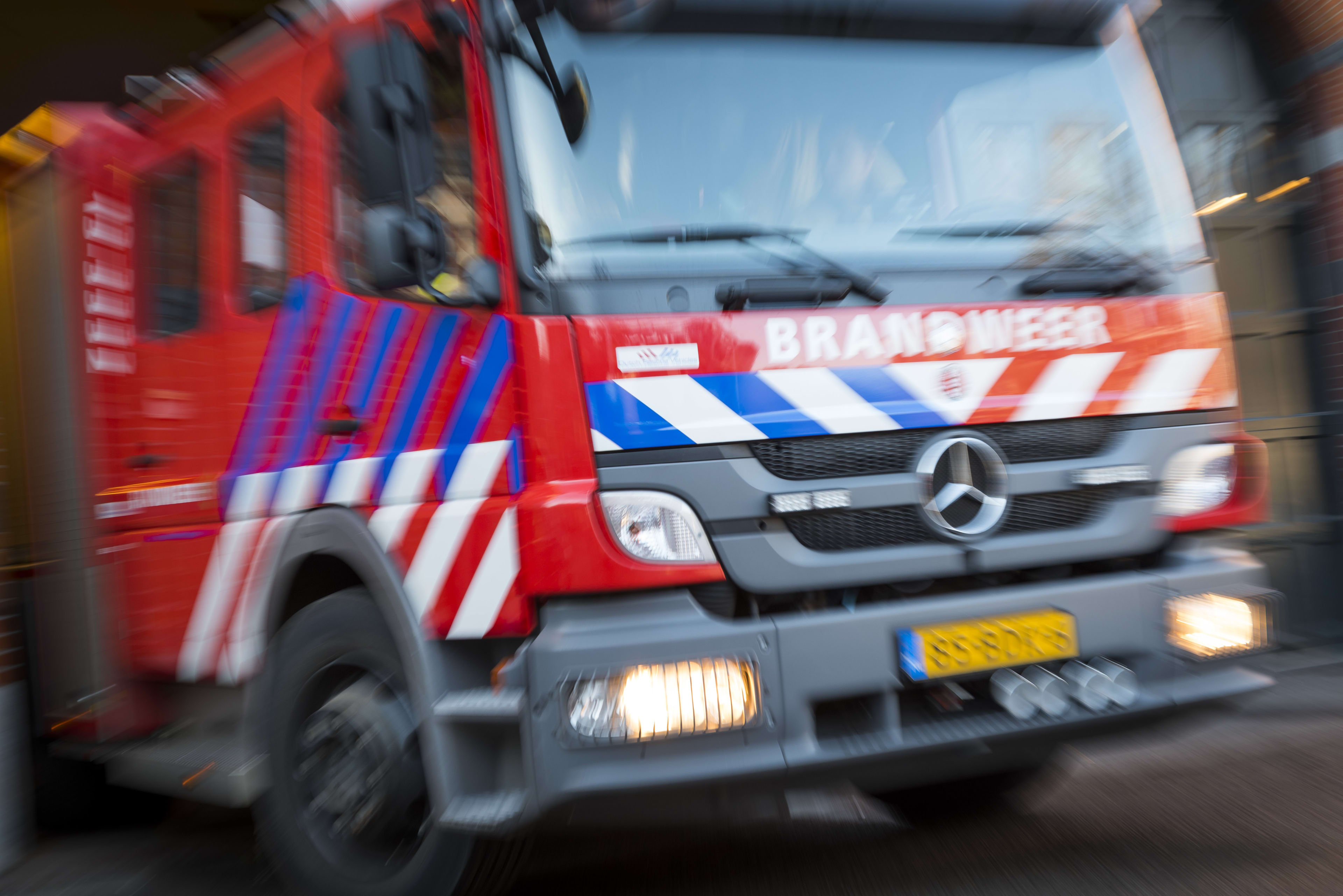 Drie gewonden bij brand in kraakpand Rotterdam