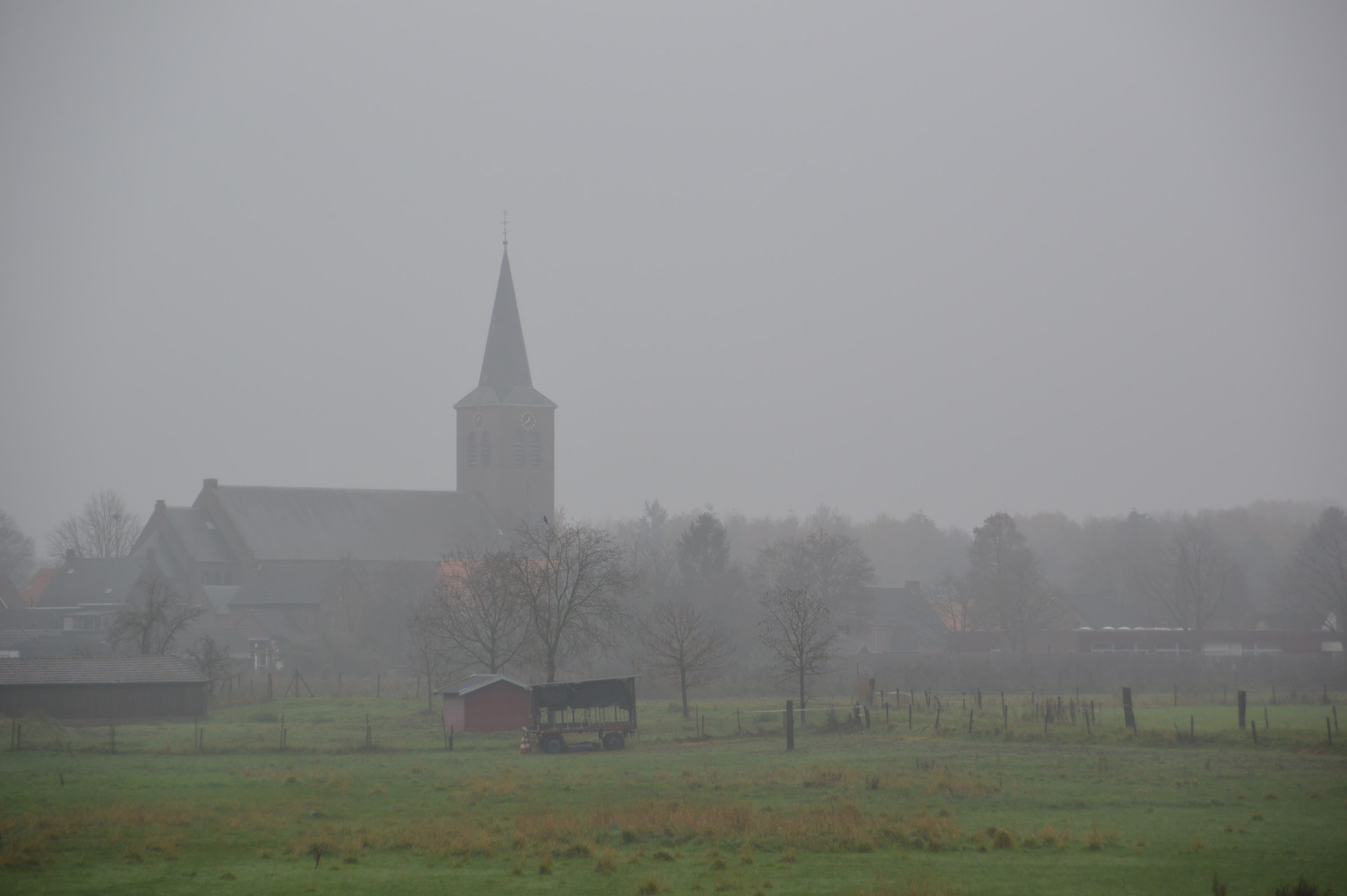 Het weer op deze donderdag: (opnieuw) grijs en miezerig