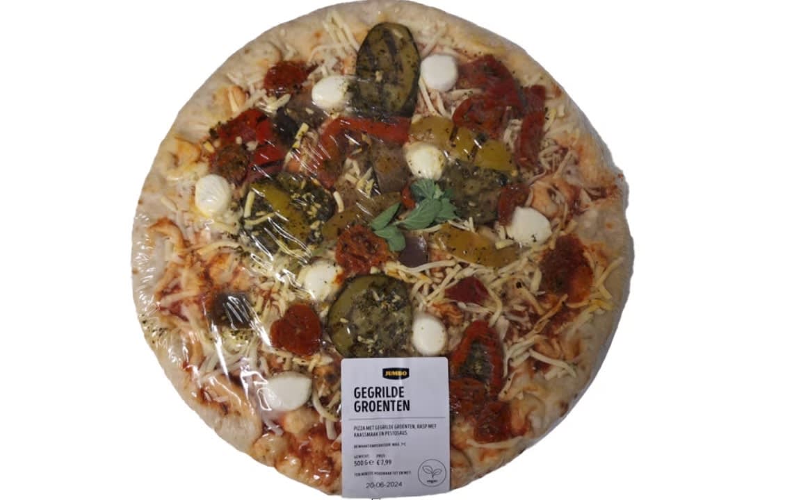 Jumbo roept vegan pizza terug, bevat mogelijk melk