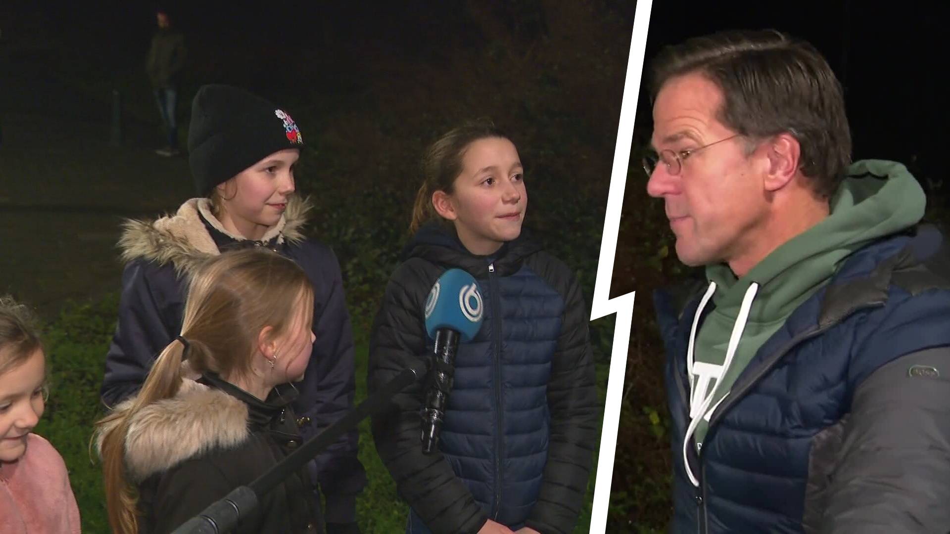 Kinderen wachten Rutte op na Catshuisoverleg: 'Gaat avondklok ook voor ons gelden?'
