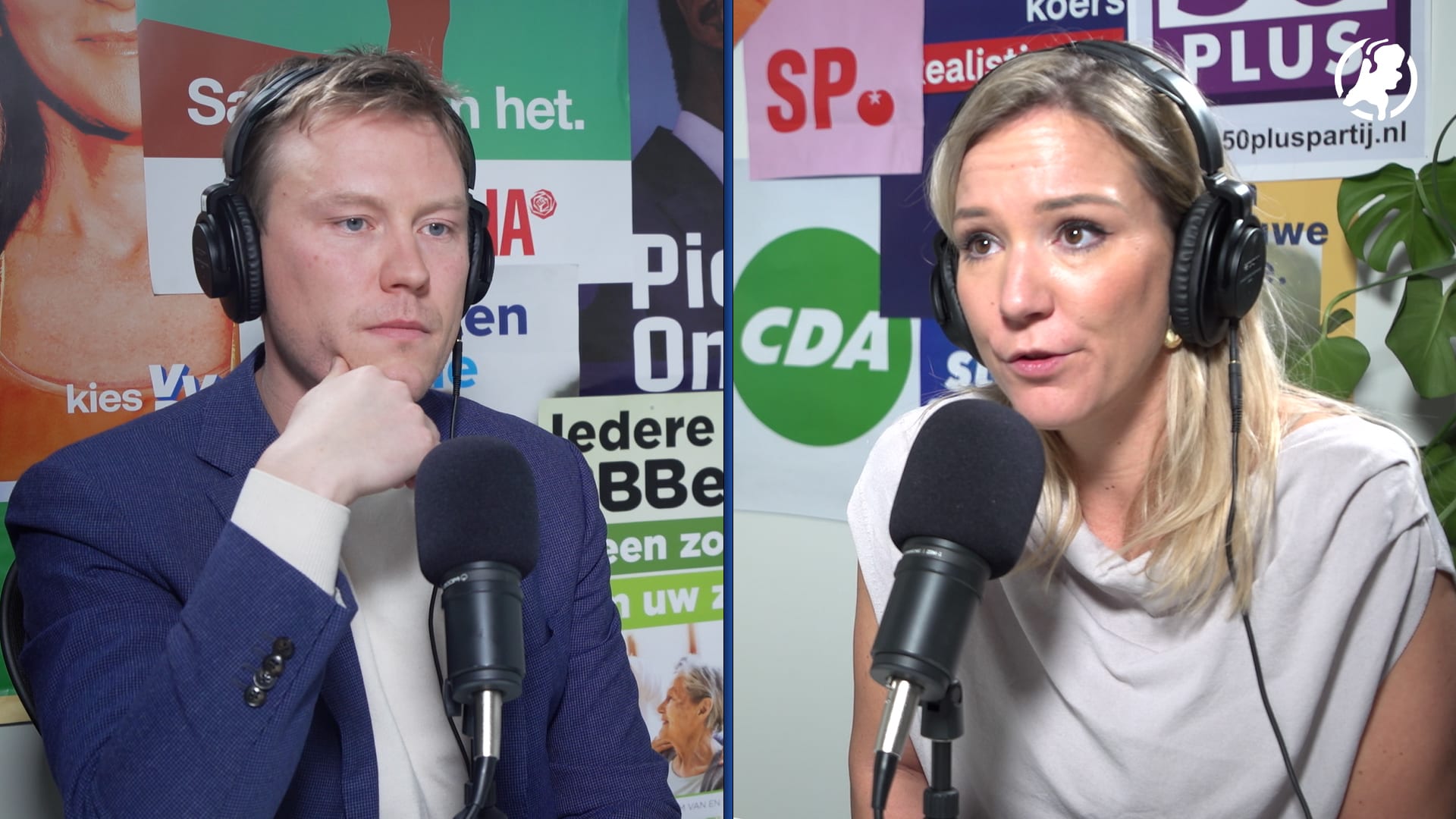 Journalist Elodie Verweij: 'Ik zag de paniek in de ogen van Wilders'