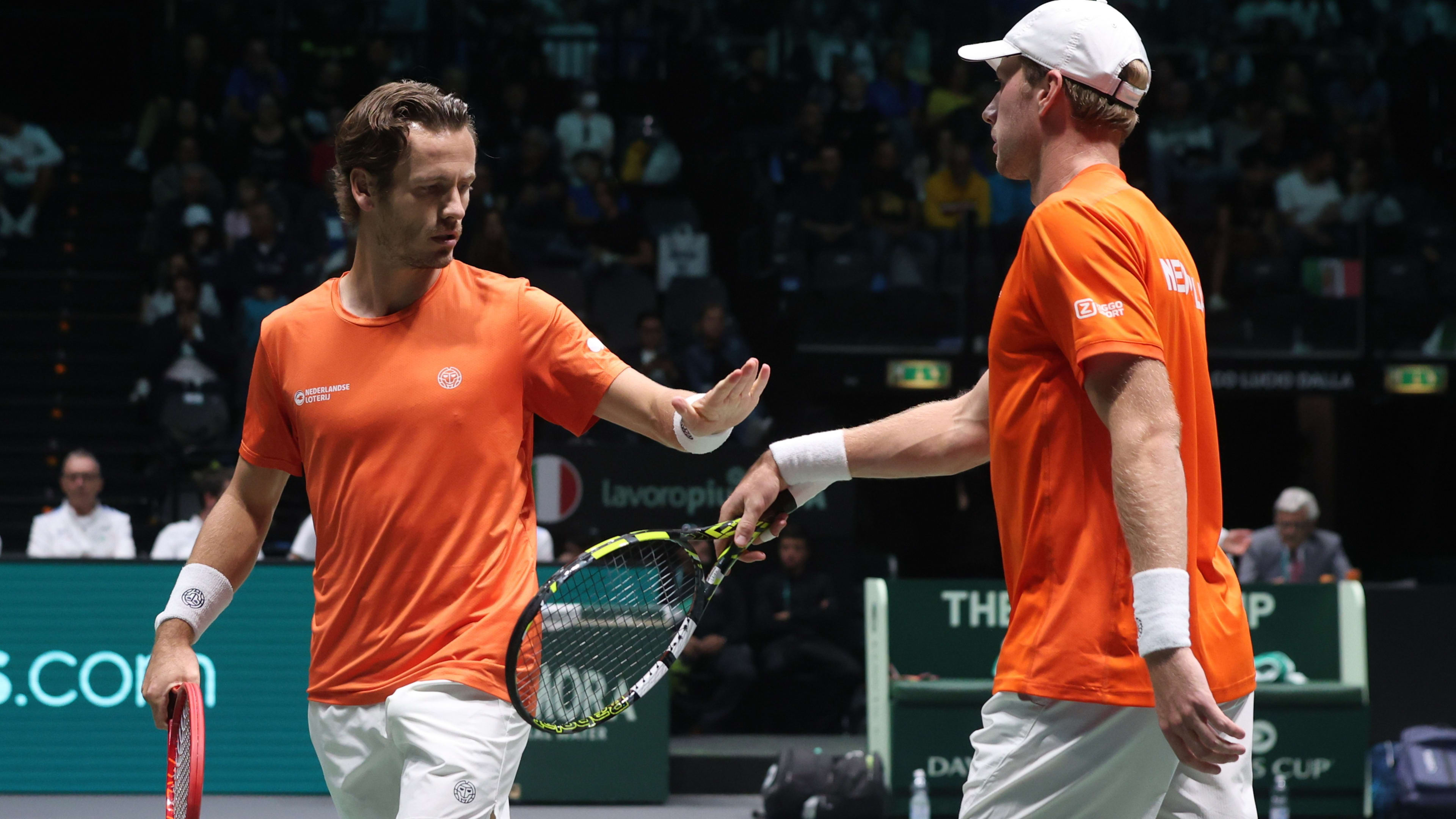 Nederlandse tennissers door naar volgende ronde in Davis Cup