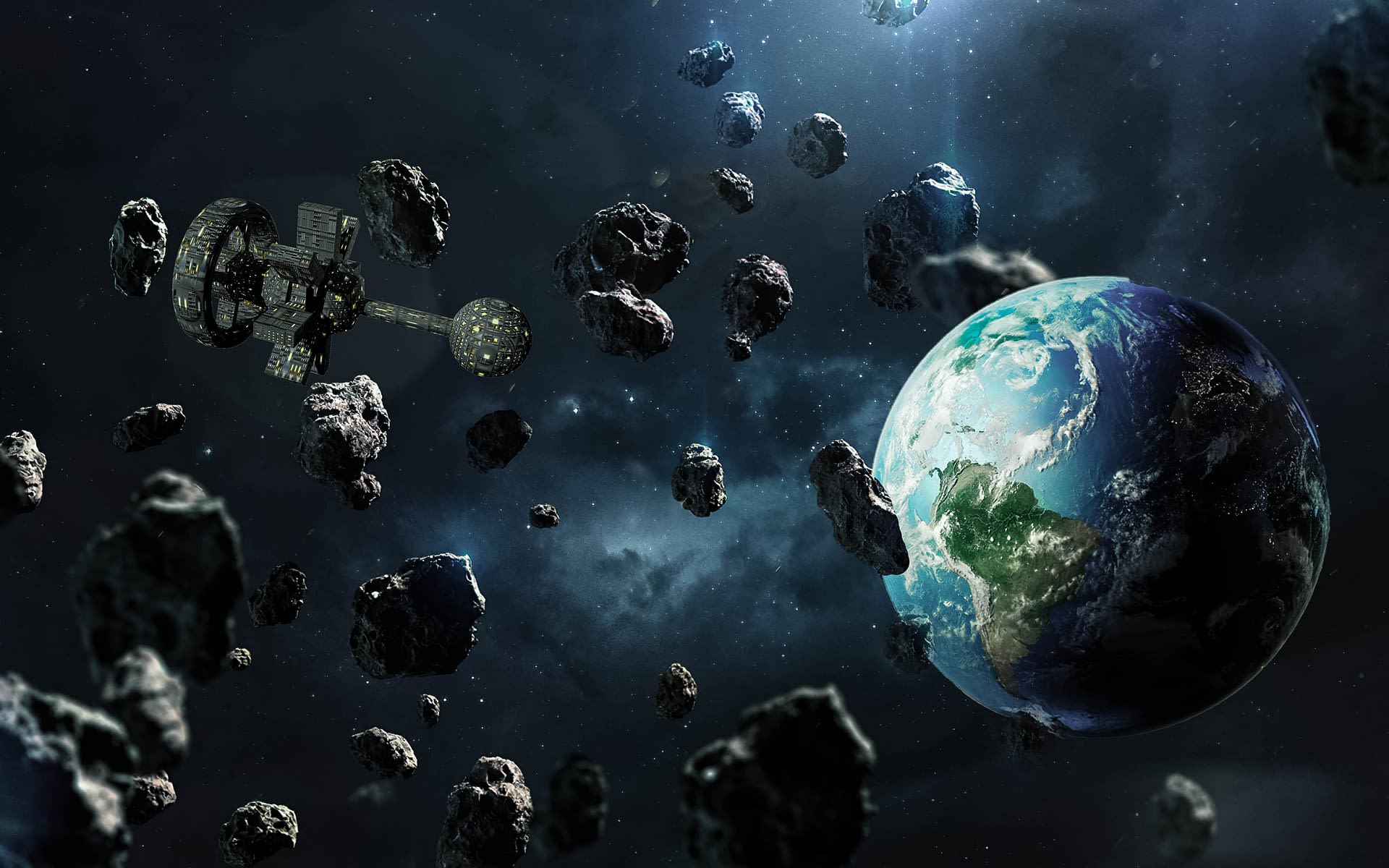 Aardappelvormige asteroïde stormt mogelijk op de aarde af