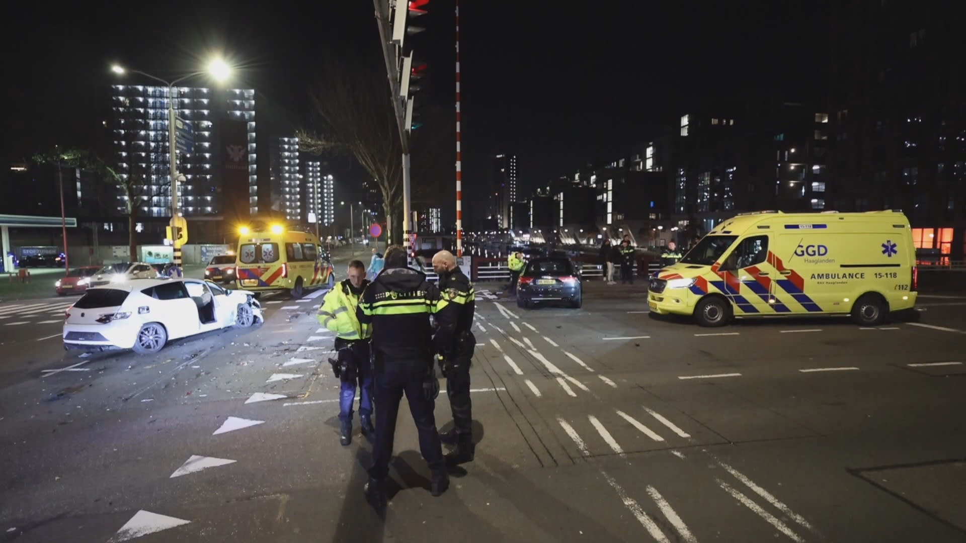 Meerdere gewonden bij ernstig ongeluk in centrum Den Haag