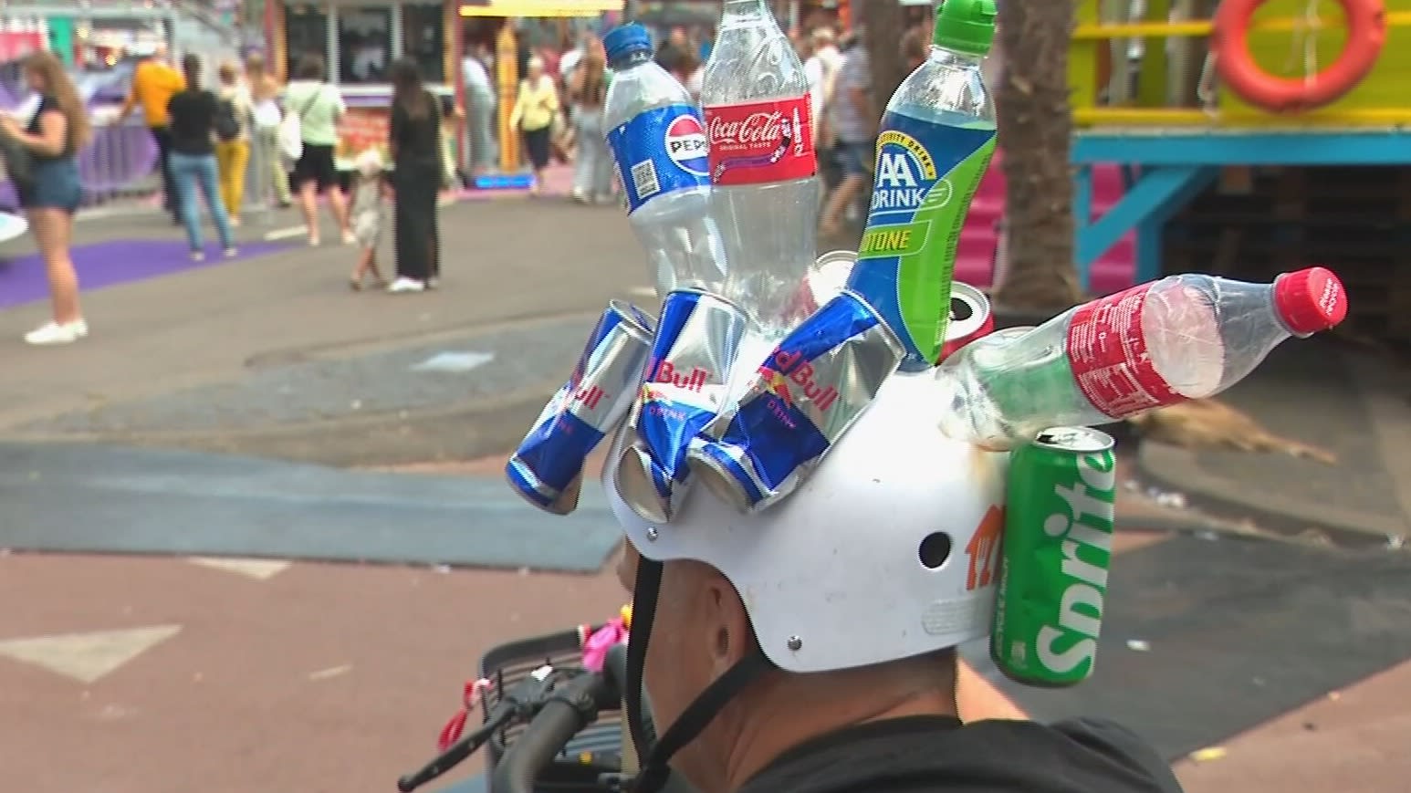 Blikjeskoning Teun verdient 'jackpot' op Tilburgse Kermis 