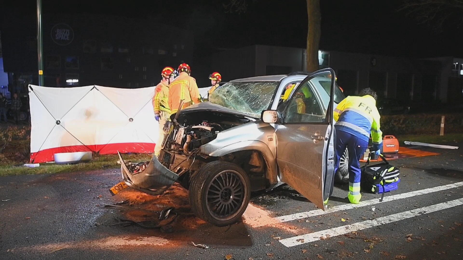 Hond dood en automobilist zwaargewond bij ongeval in Reusel