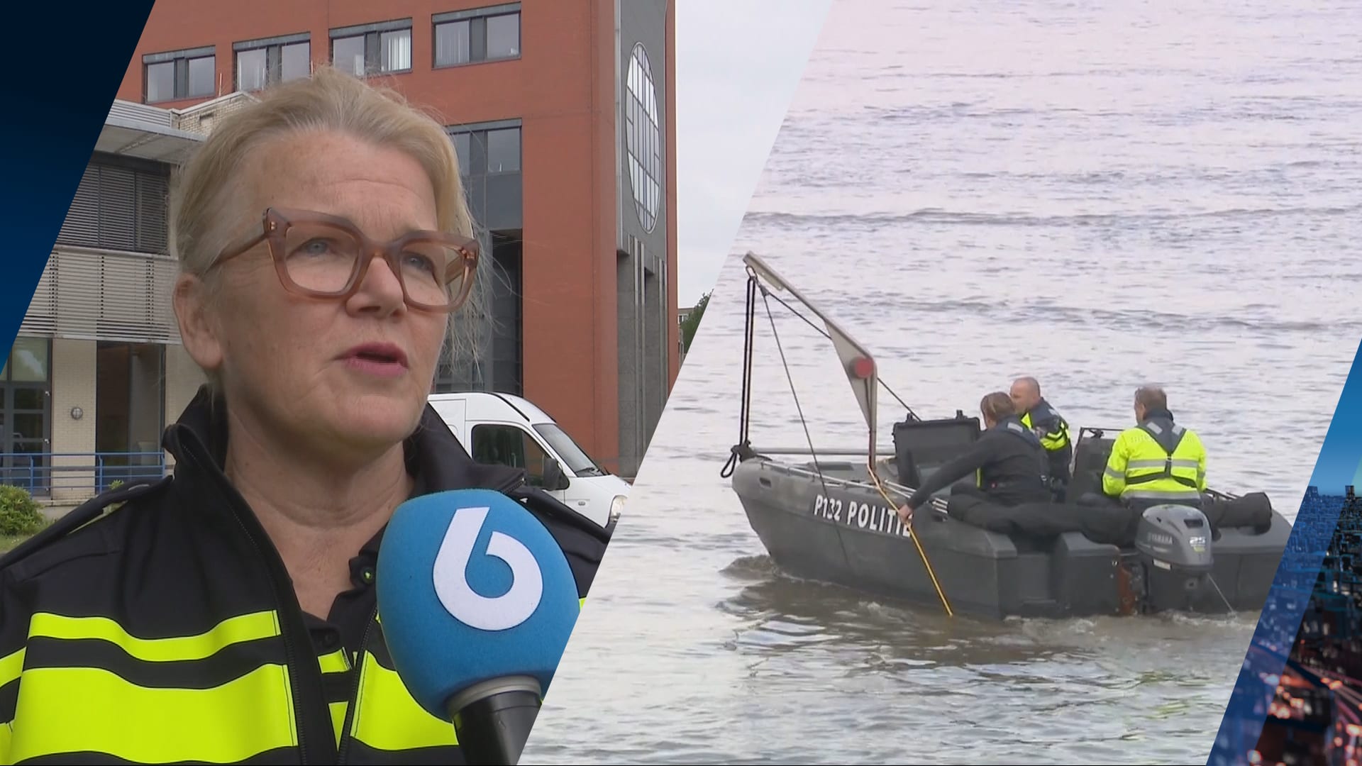 Zoekactie in Maas gaat verder: twee vermisten sprongen water in voor gevallen telefoon