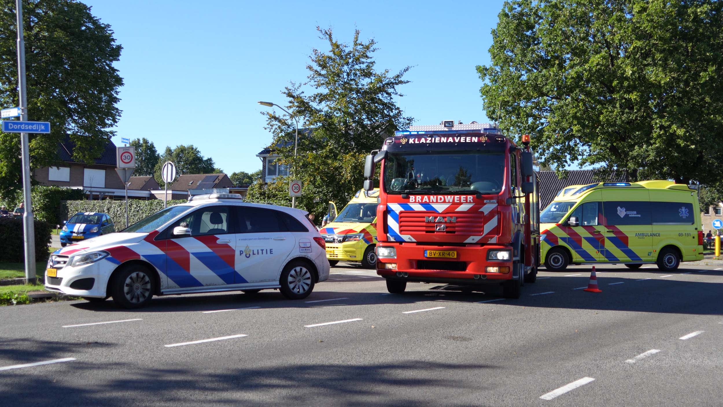 Fietsster (89) overleden na aanrijding met auto in Klazienaveen