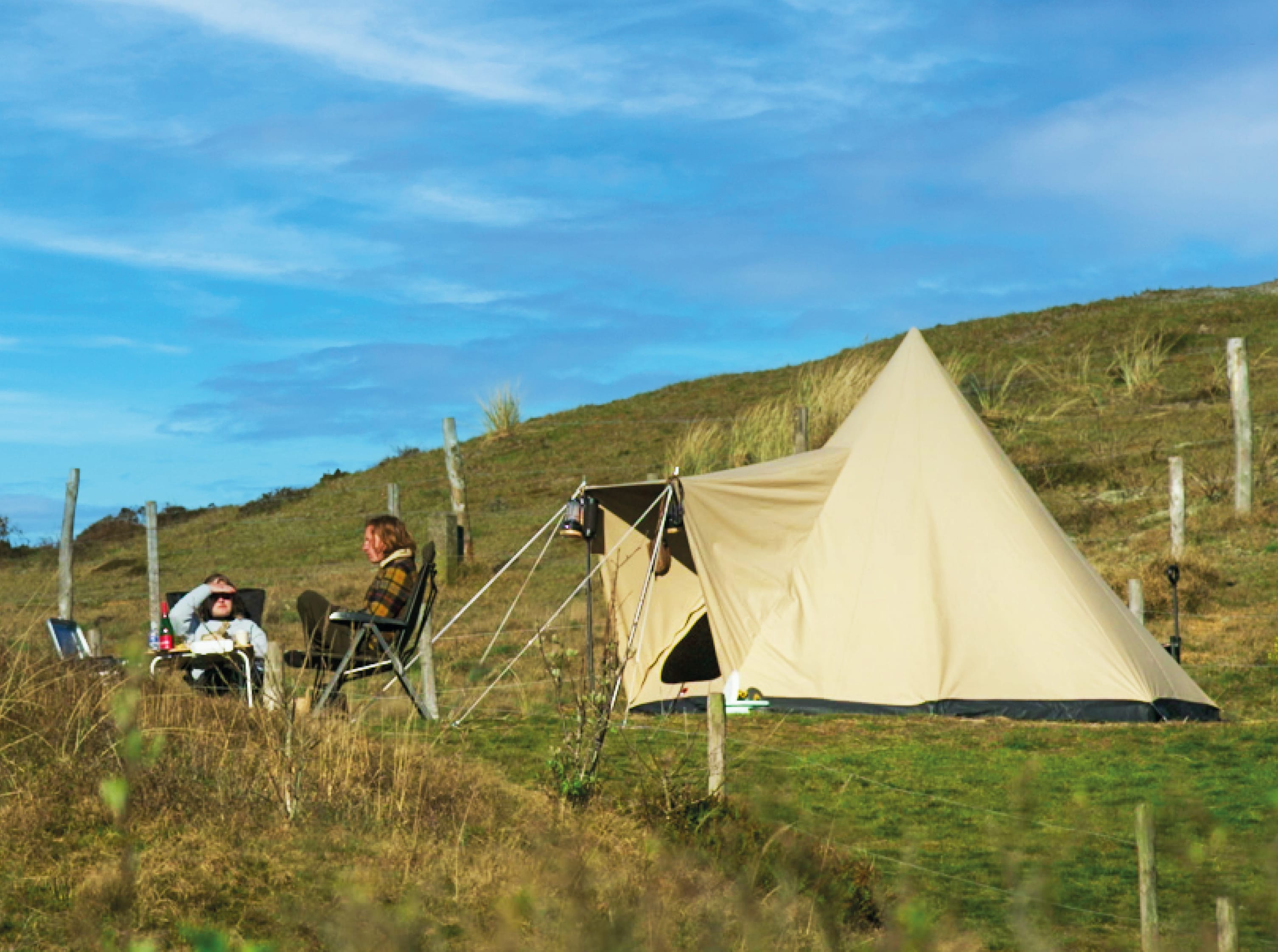 Kamperen op natuurcamping steeds populairder