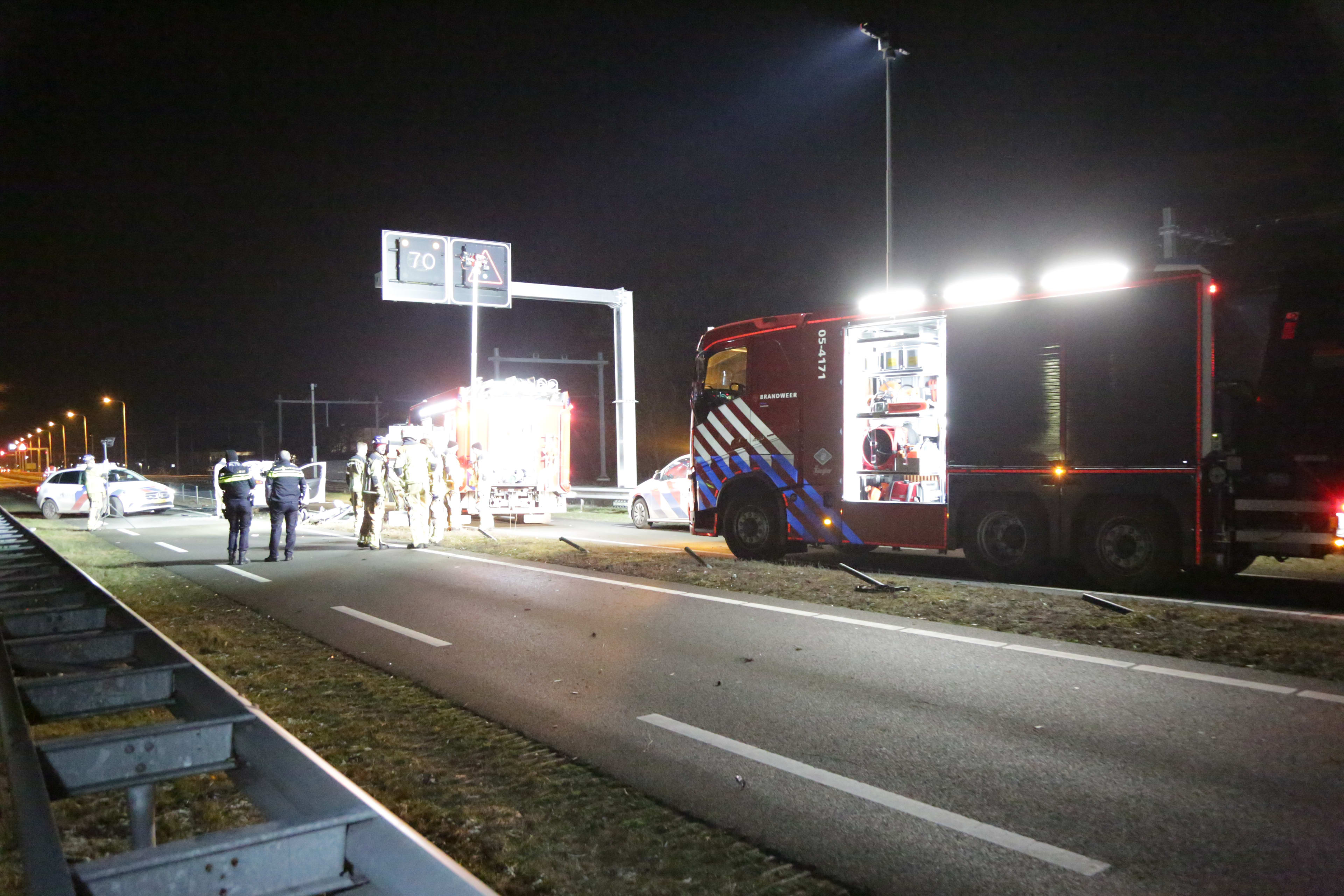 Vrouw (26) omgekomen bij ongeval op N35 bij Nijverdal