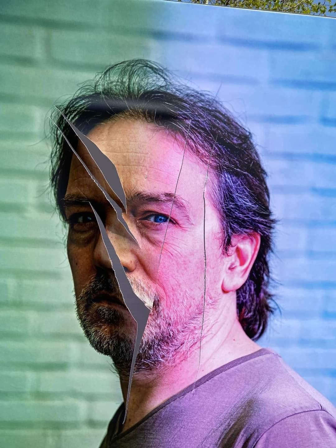 Portretten intersekse mensen doorgesneden: 'Dit is een hatecrime'