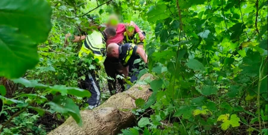 Speurhond Mia vindt vermiste man (93) in moeras: 'Lag al 24 uur op zijn rug in het water'