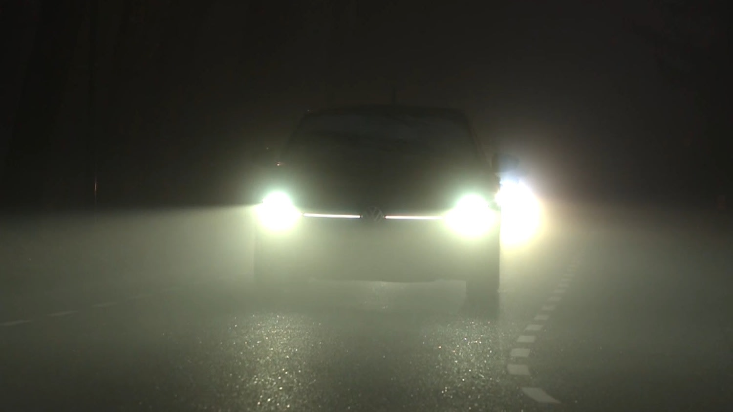 Code geel in noorden van het land om dichte mist
