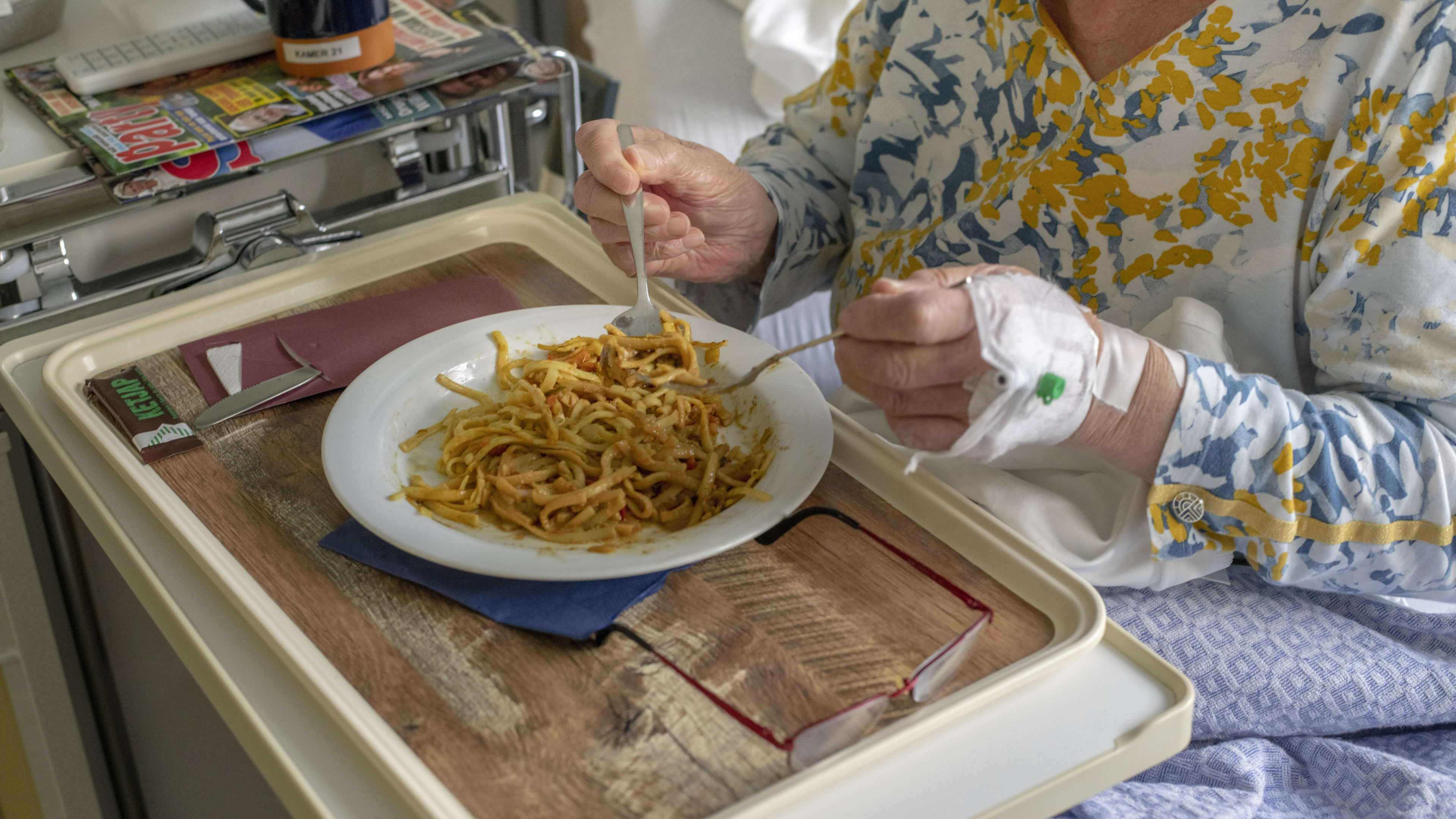 Vegetariërsbond eist recht op vegetarisch eten in ziekenhuis