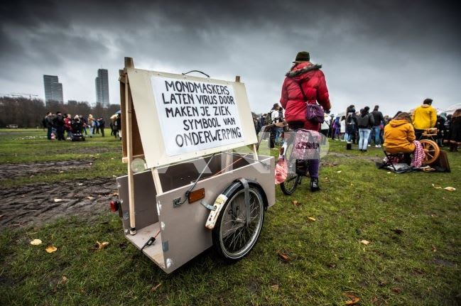 Burgemeester Nunspeet wil geen protest tegen mondkapjes in centrum, betogers willen daar toch demonsteren