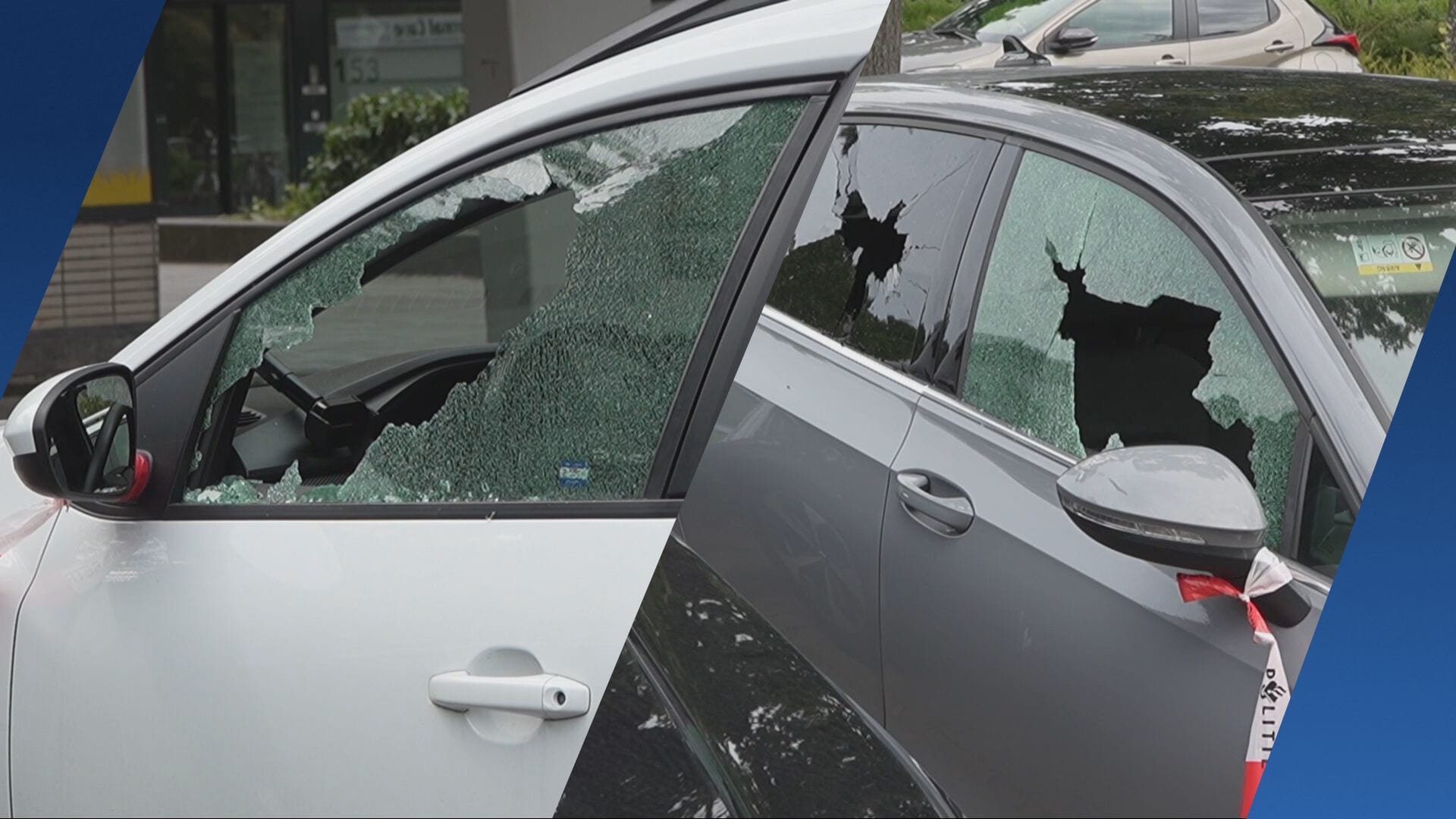 Tientallen autoruiten ingeslagen in Vlaardingen