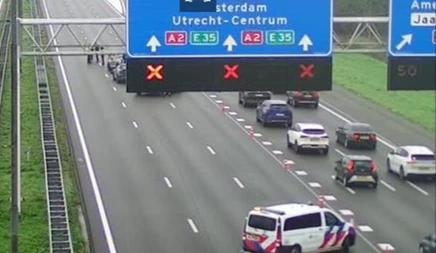 Meerdere zwaargewonden, waaronder een kind, na ongeluk op A2 bij Utrecht