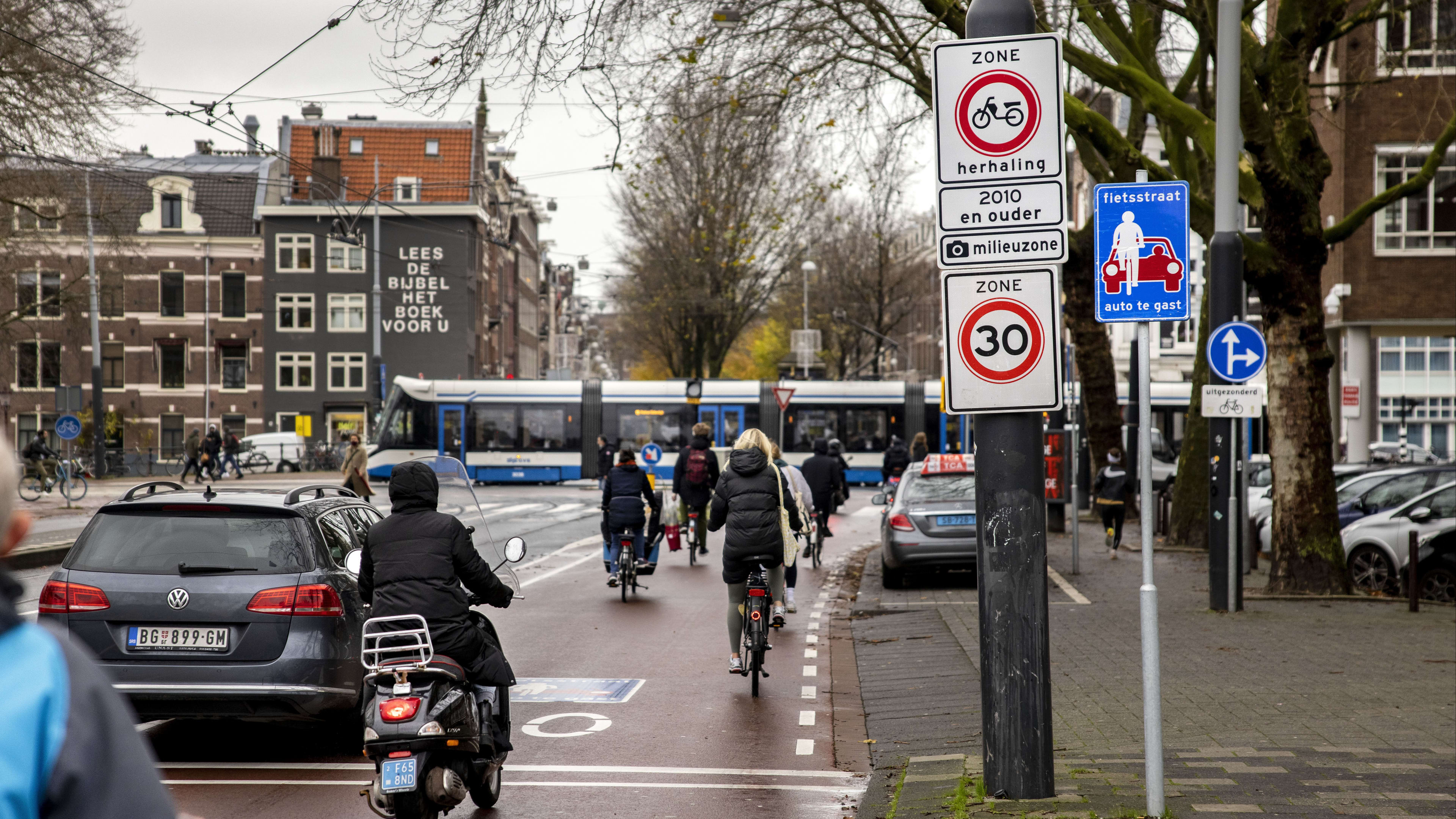 Maximumsnelheid in Amsterdam binnenkort naar 30 kilometer per uur