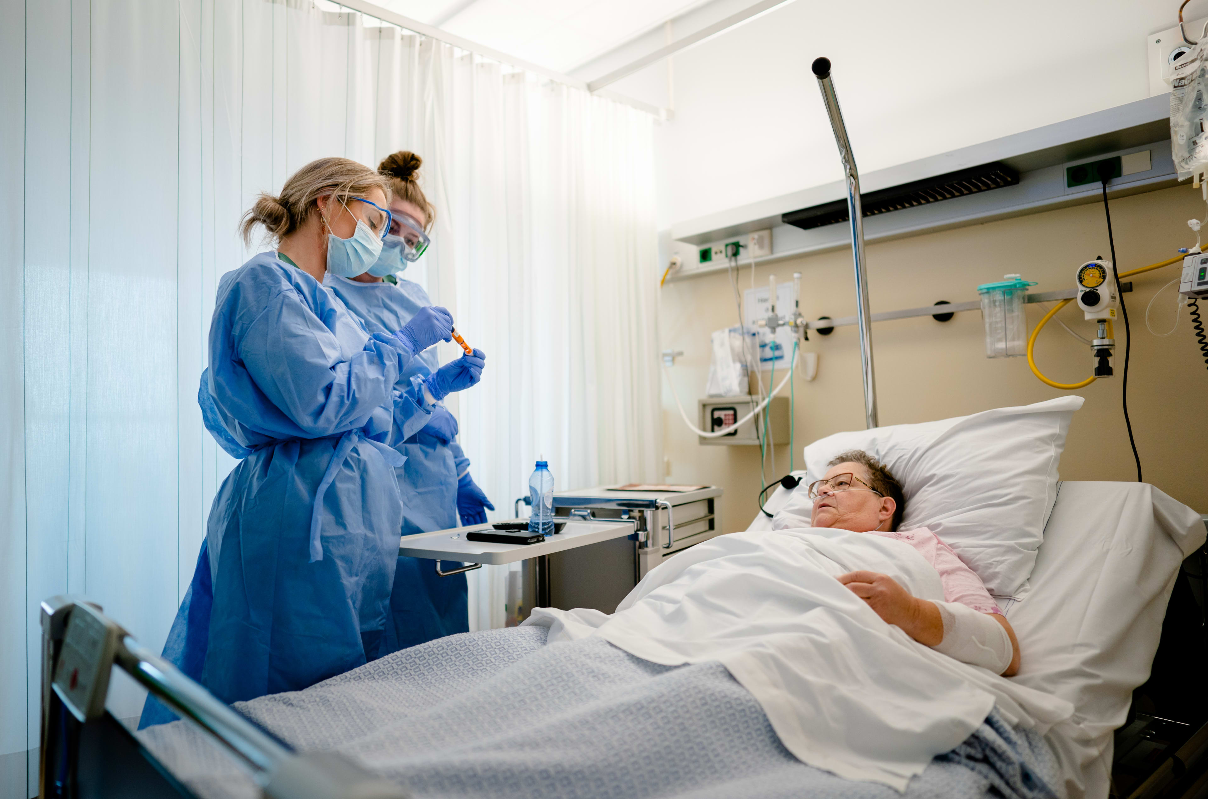 Opnieuw minder coronapatiënten in Nederlandse ziekenhuizen