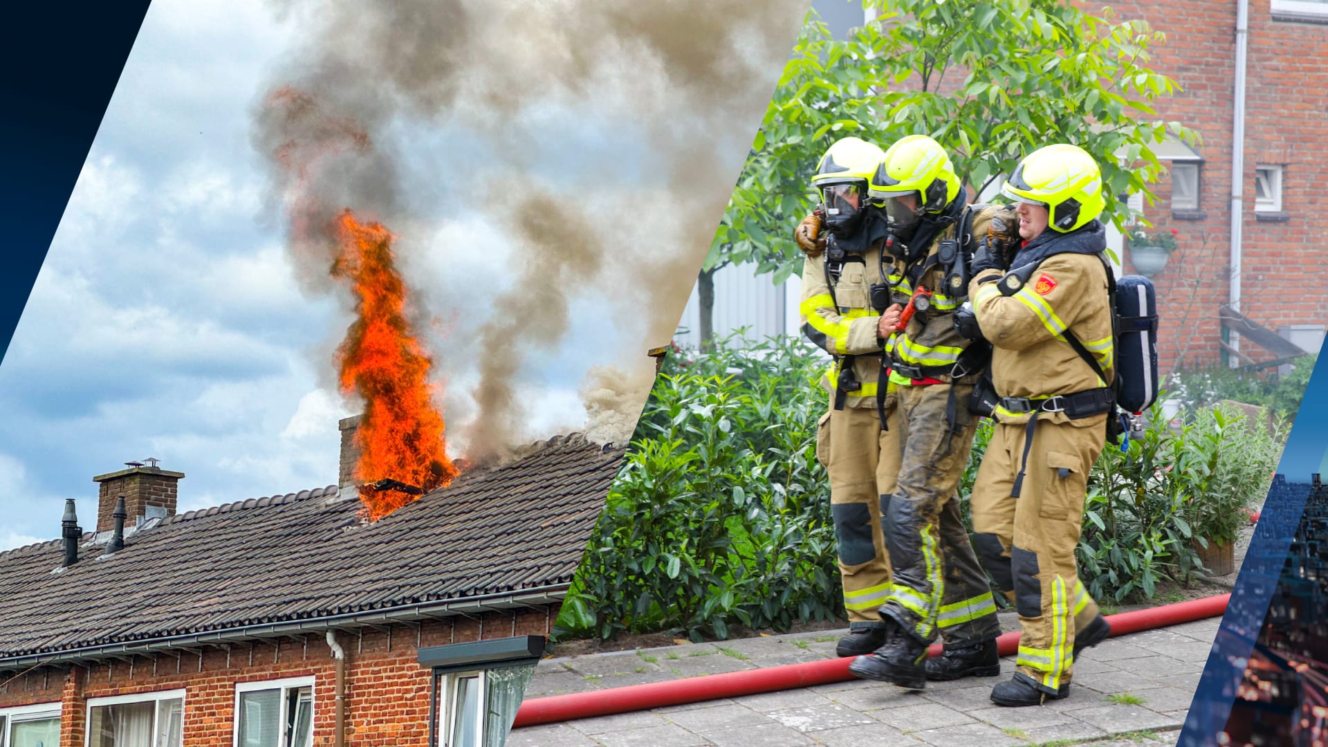 Brandweerman gewond bij uitslaande woningbrand in Apeldoorn