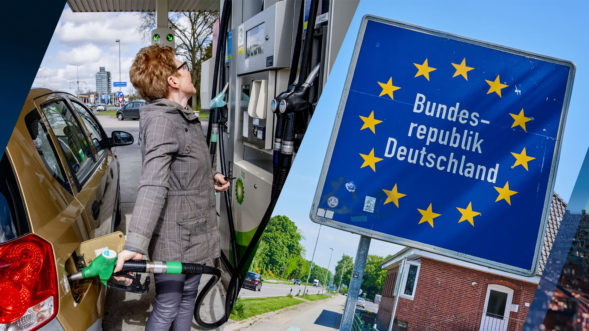 Hoge benzineprijs dwingt inmiddels drie op tien Nederlanders naar buitenland