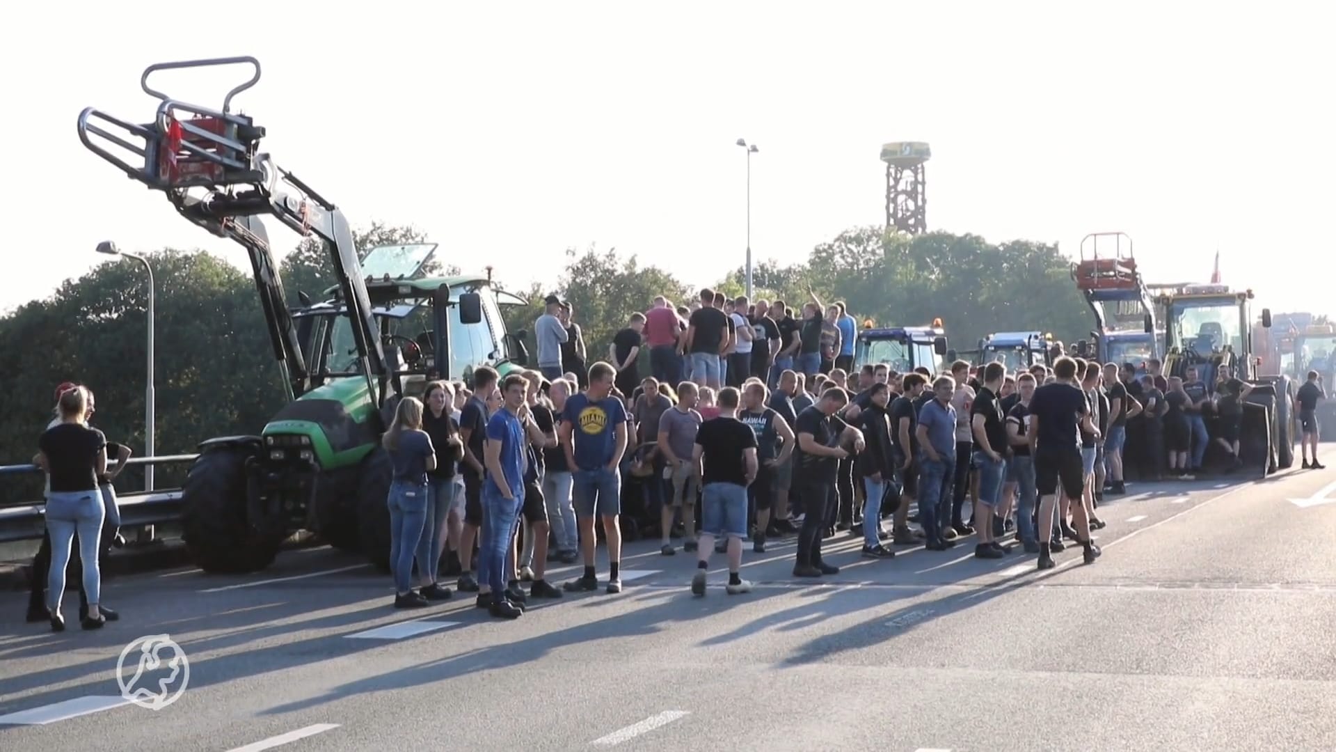 Duizenden boeren zaterdag langs Vueltaroute in Woudenberg