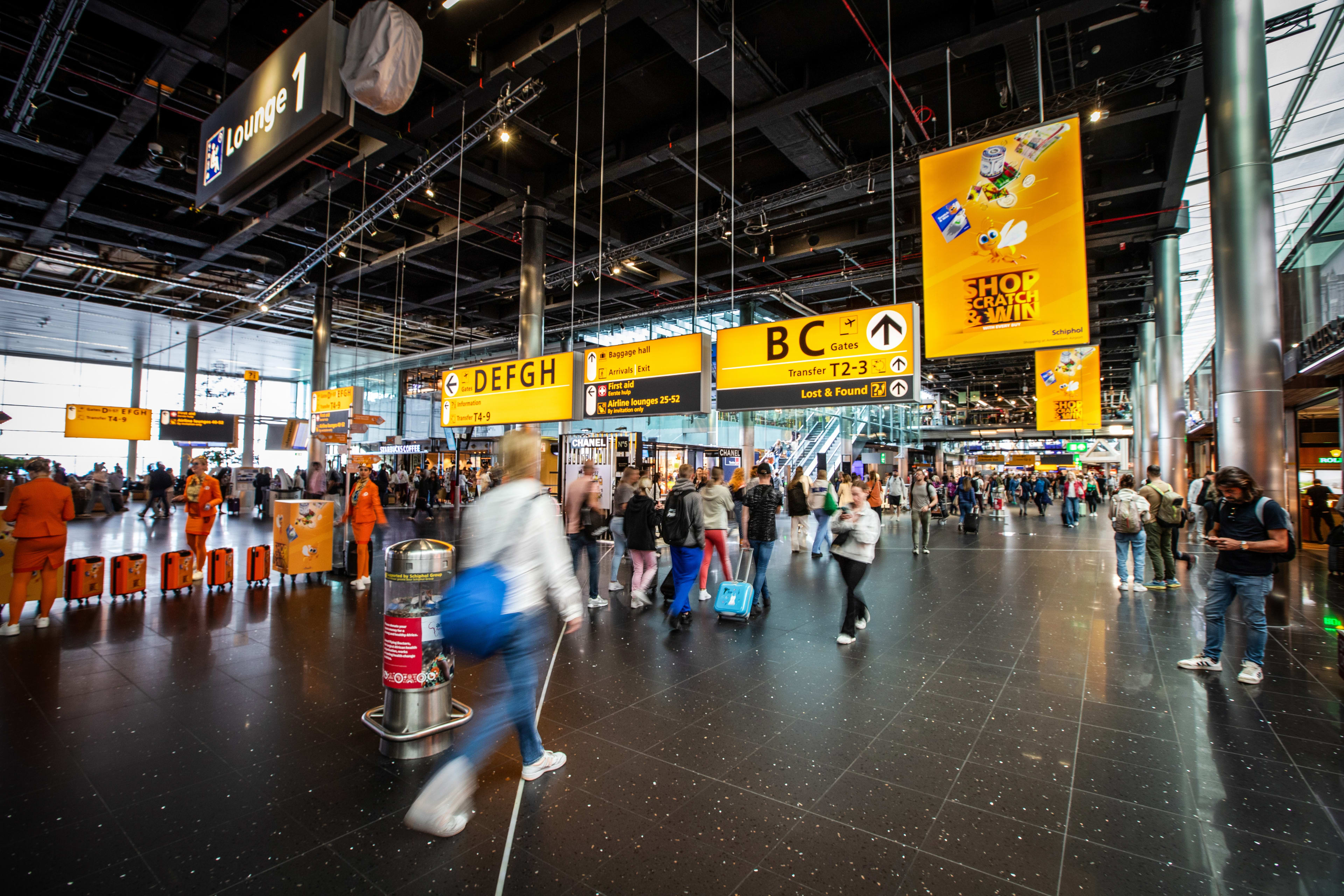 Schiphol kiest vegetarisch: zestig procent van het eten straks plantaardig