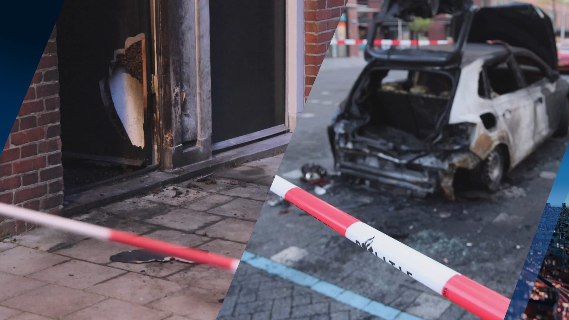 Buurt Amsterdam-Noord opgeschrikt door brandbom en explosies