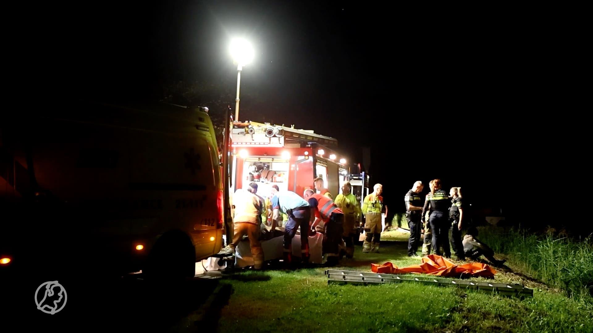 Man uit drijfzand gered in Sint-Oedenrode