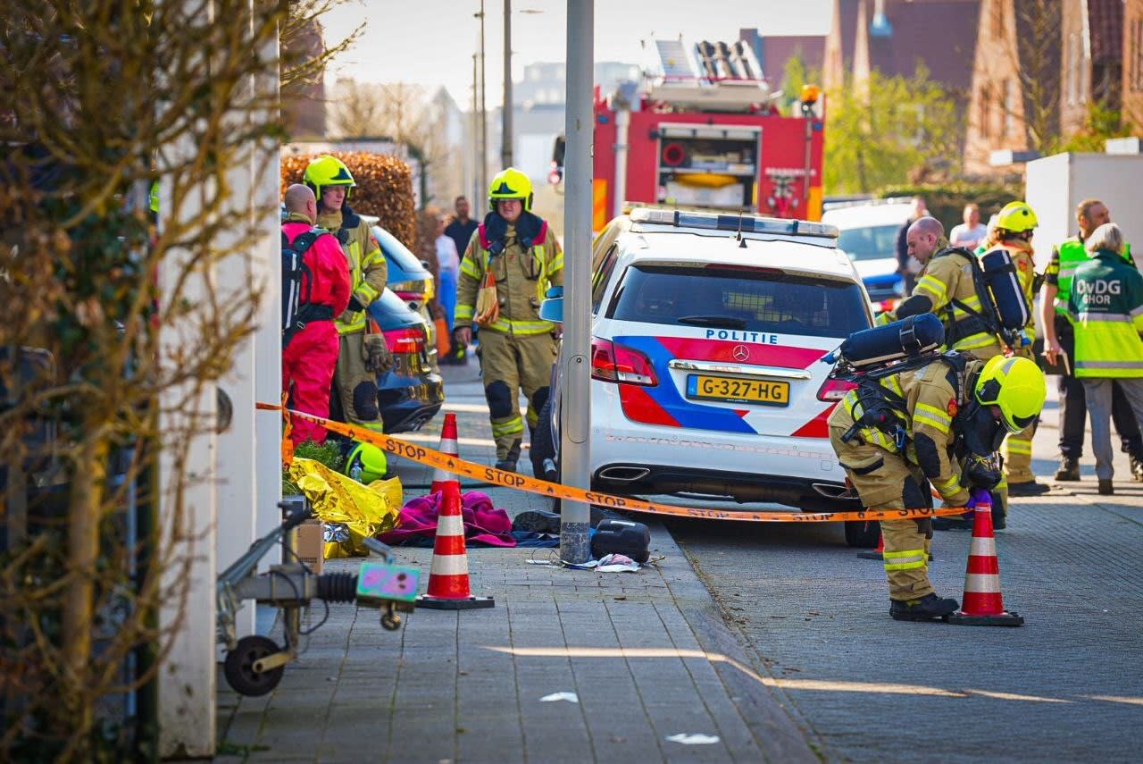 Agent onwel na contact met onbekende stof in Arnhem