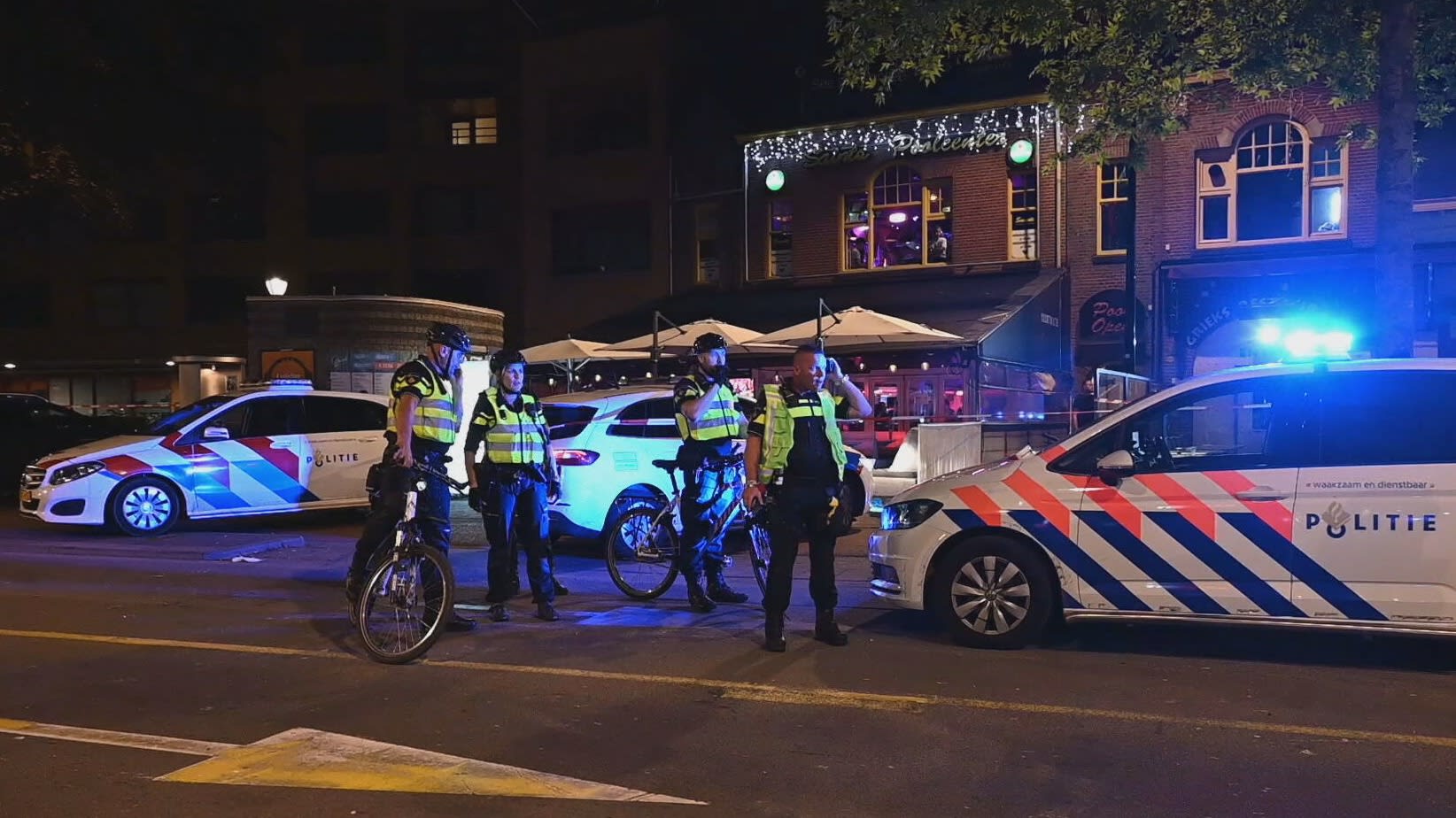 Man op vol terras neergeschoten in Tilburg, verdachte op de vlucht