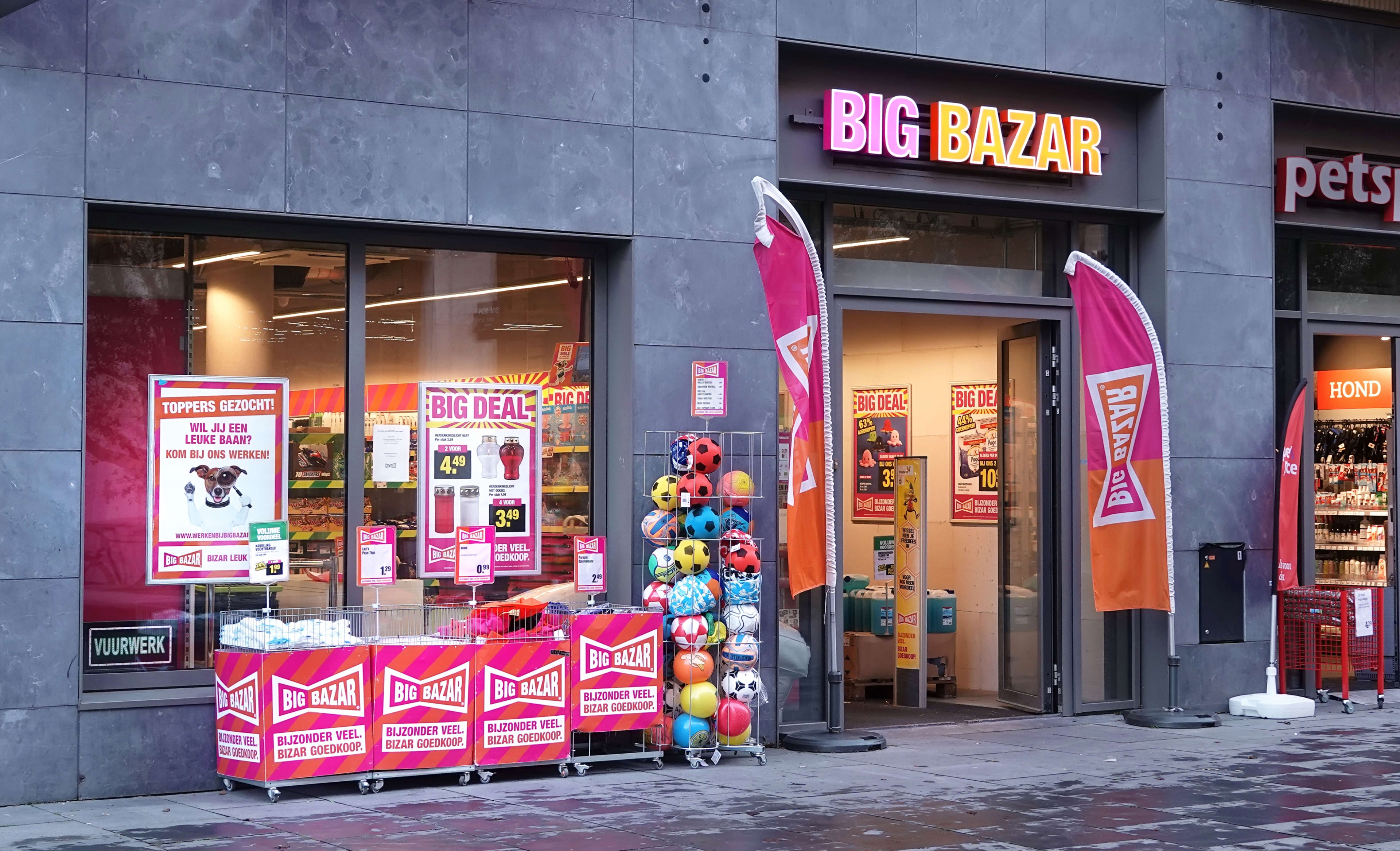 Geen doorstart voor Big Bazar, wel uitverkoop: 'Zullen daarbij kortingen geven' 