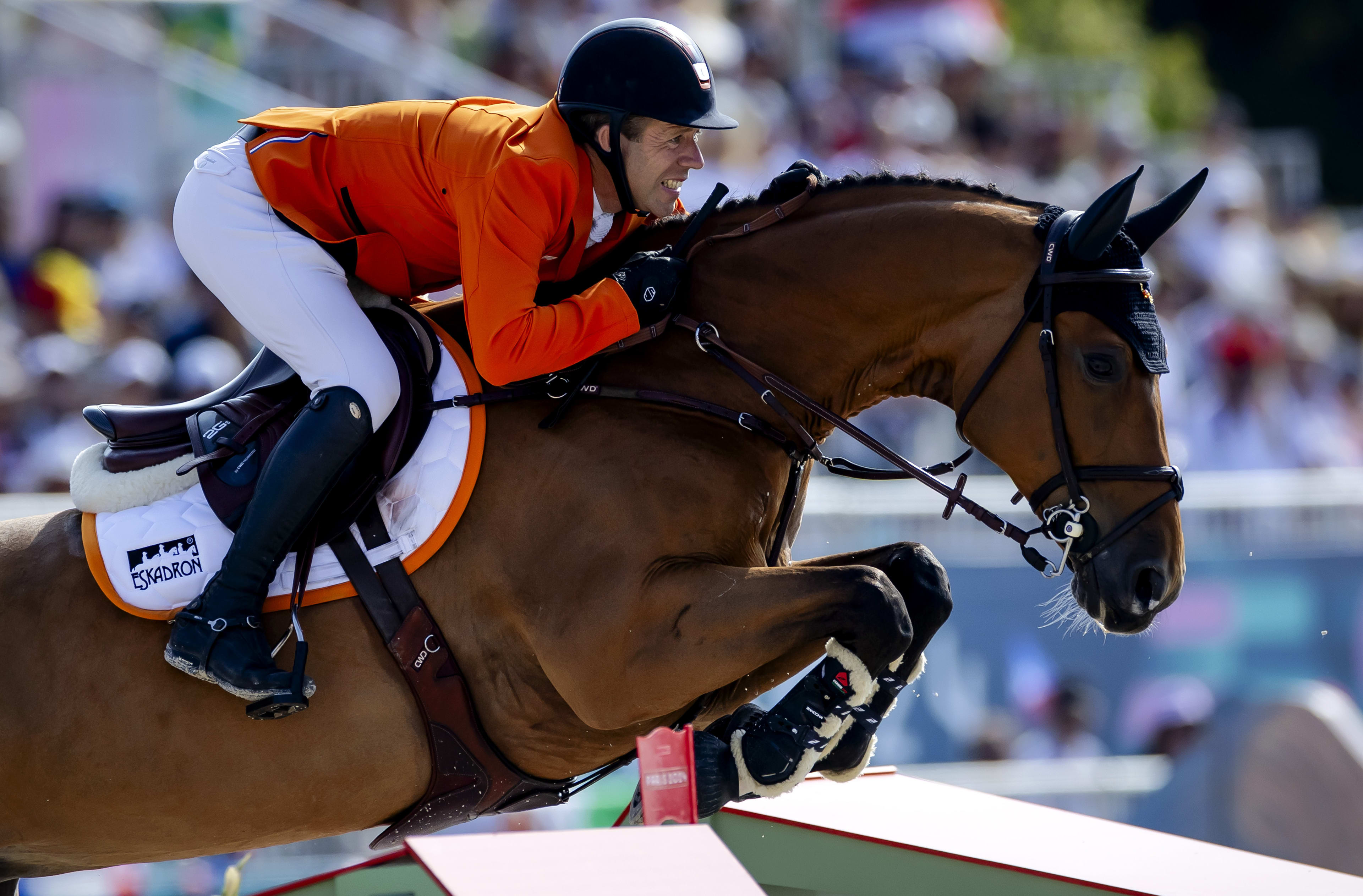 Springruiter Van der Vleuten pakt opnieuw brons op Spelen