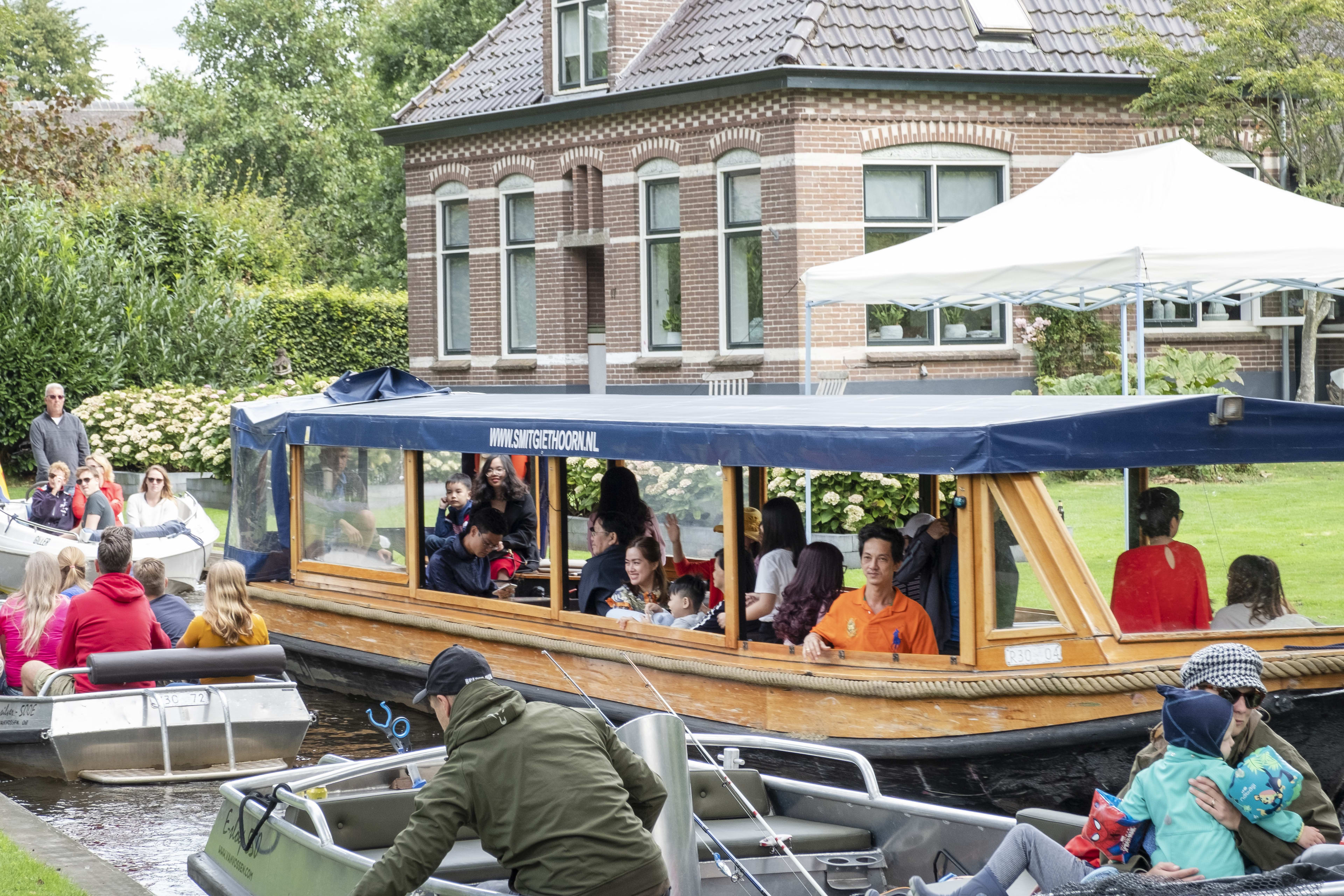 Corona is voorbij, maar Chinese toeristen zijn nog niet massaal terug in Giethoorn