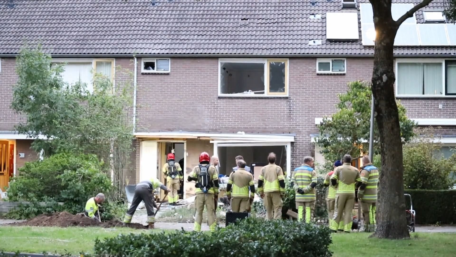 Beveiliging in Huizen flink opgeschroefd na explosie