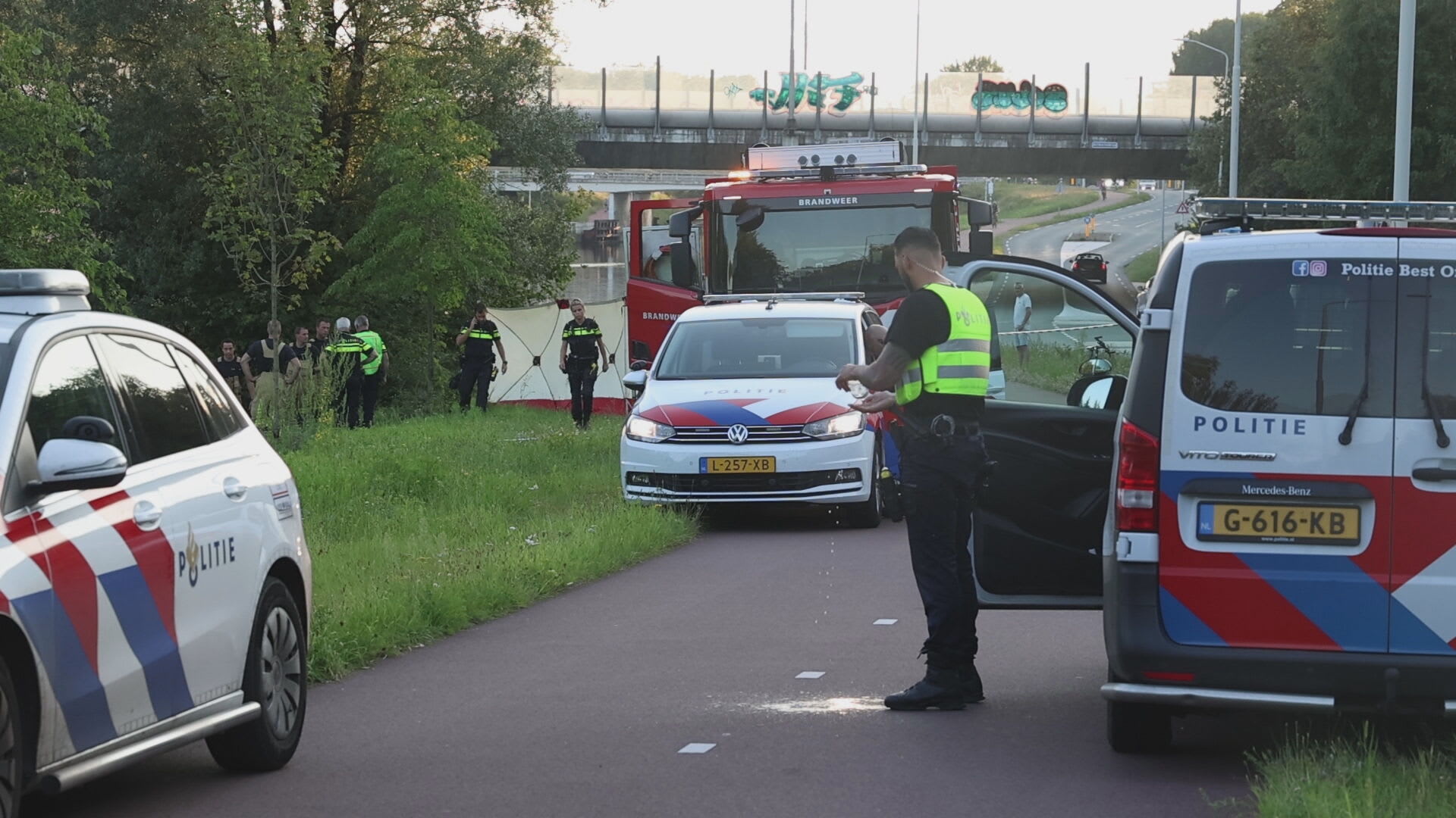 Lichaam aangetroffen in kanaal Best, politie vermoedt misdrijf