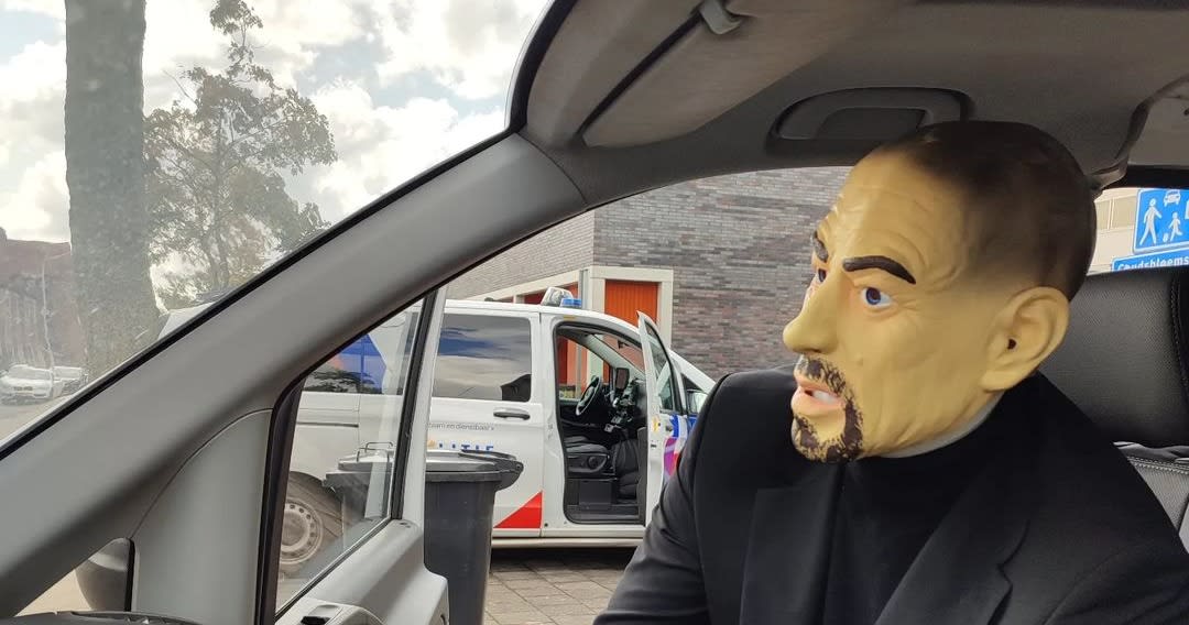Grote schrik om gemaskerde man in Papendrecht, maar niets is wat het lijkt 