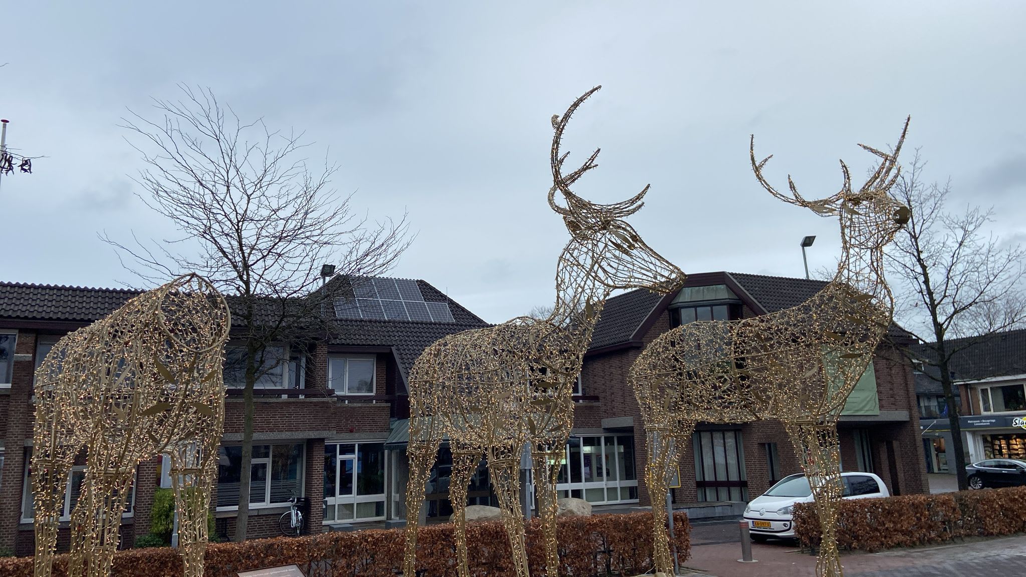 Kersthert mist hoofd na vandalisme: 'Kost duizenden euro's om te repareren'